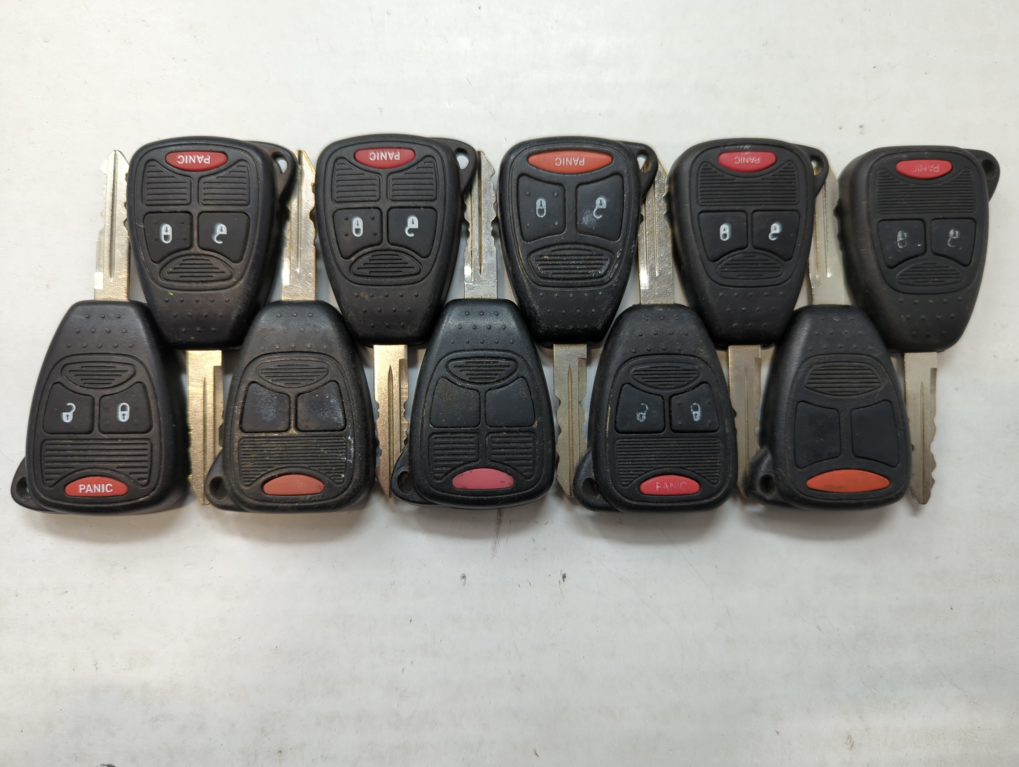 Picture of Lot of 10 Aftermarket Dodge/chrysler/jeep/ram Keyless Entry Remote Fob 563190