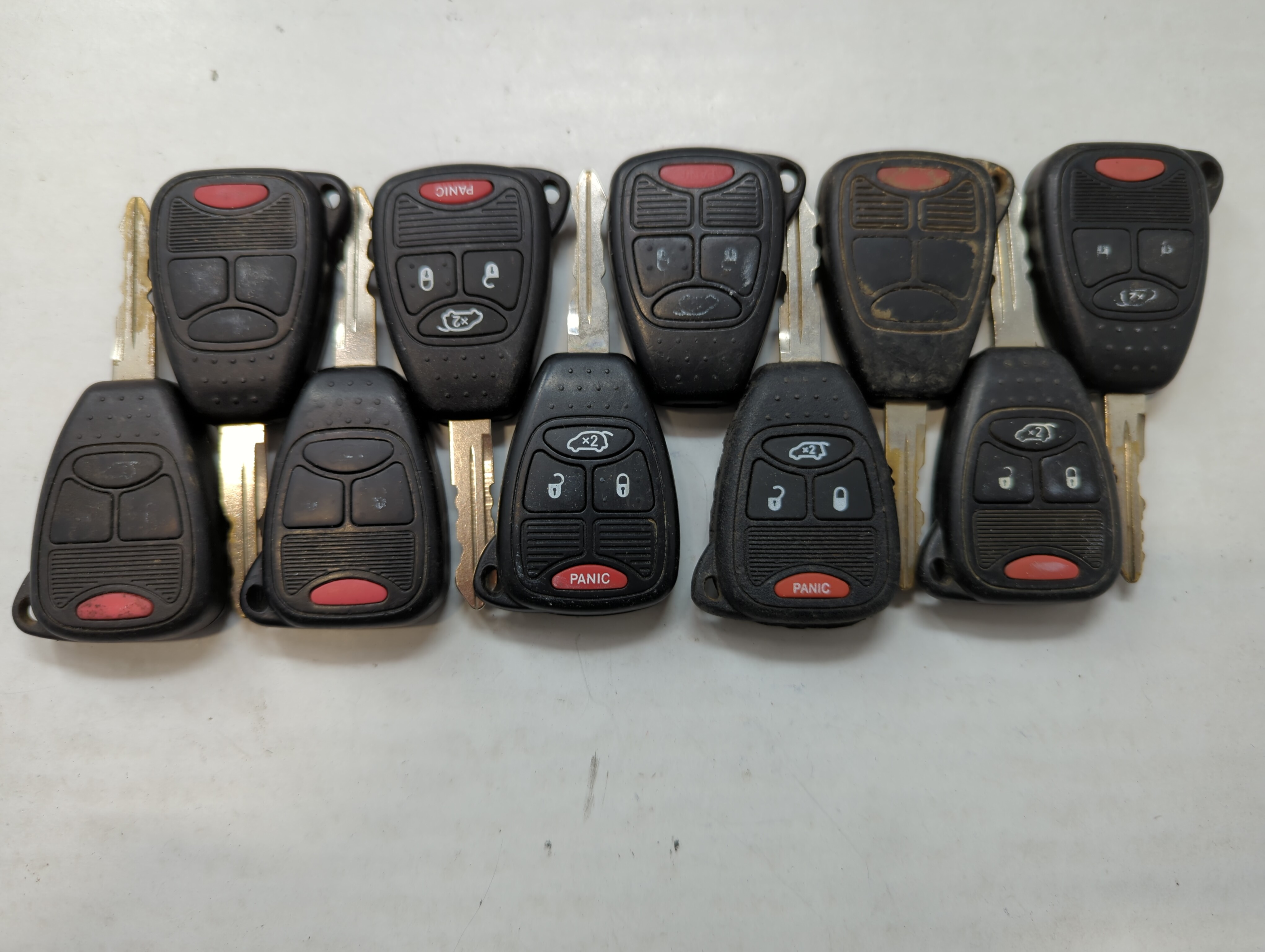 Picture of Lot of 10 Aftermarket Dodge/chrysler/jeep/ram Keyless Entry Remote Fob 563214