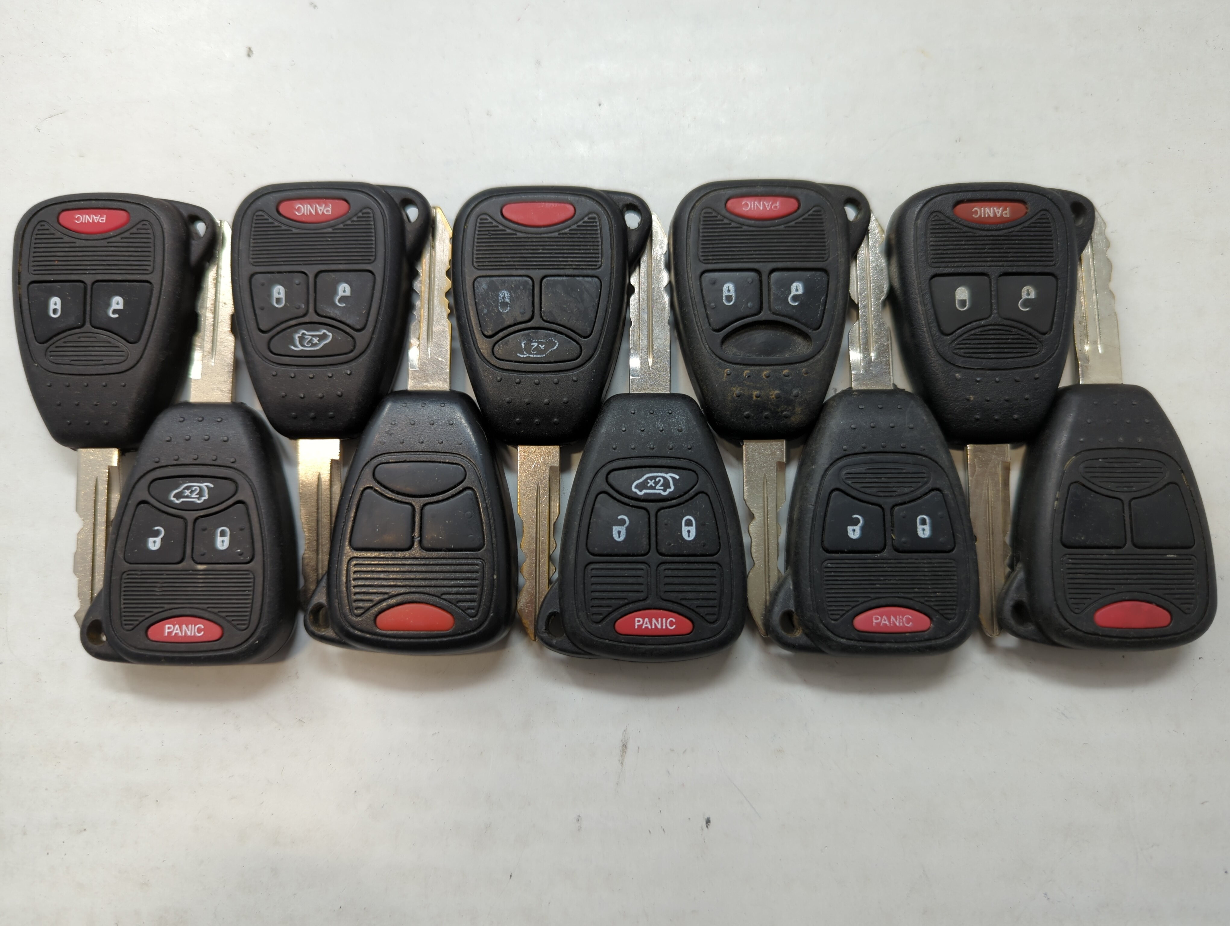 Picture of Lot of 10 Aftermarket Dodge/chrysler/jeep/ram Keyless Entry Remote Fob 563637