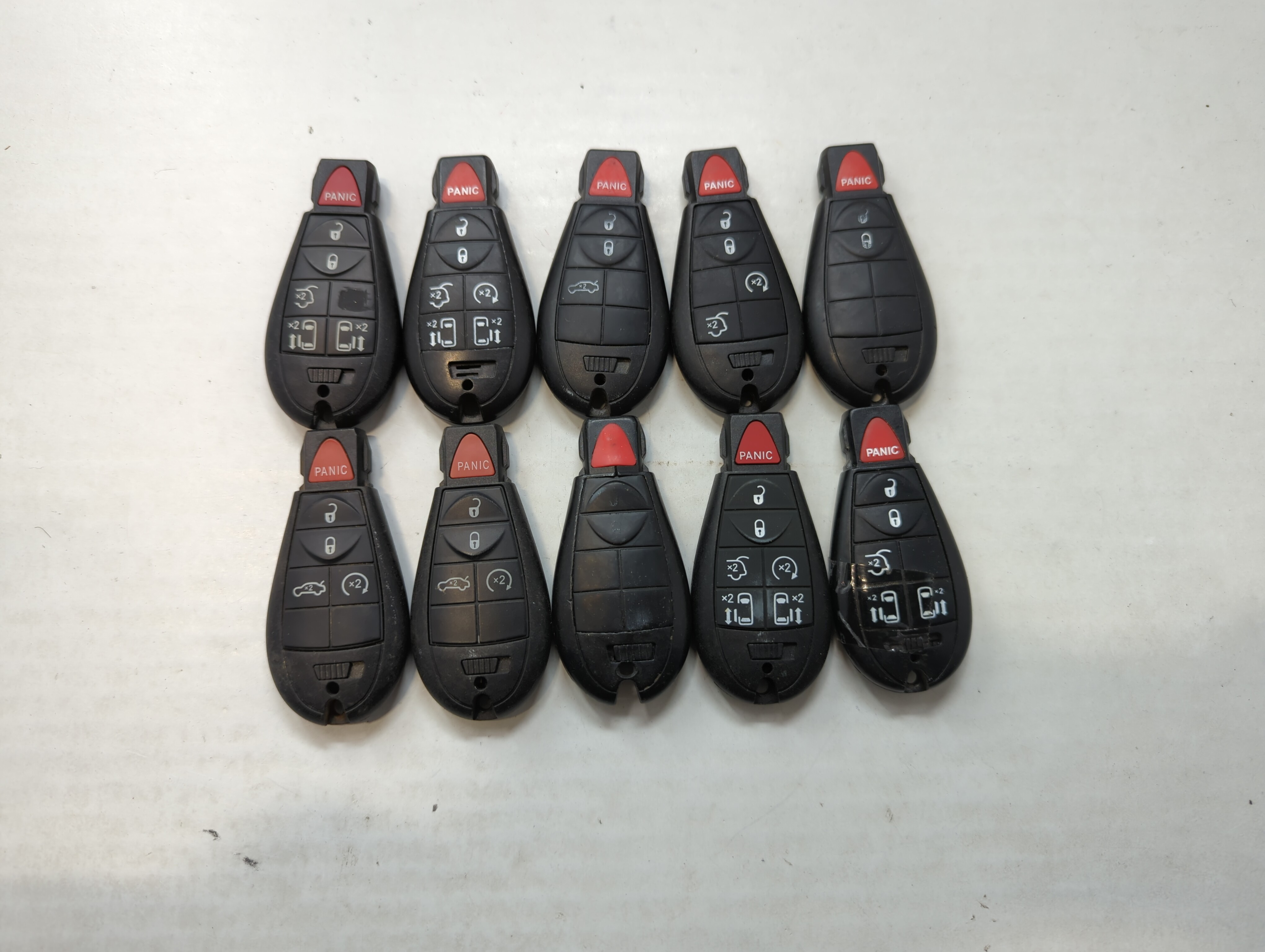 Picture of Lot of 10 Aftermarket Dodge/chrysler/jeep/ram Keyless Entry Remote Fob 563684