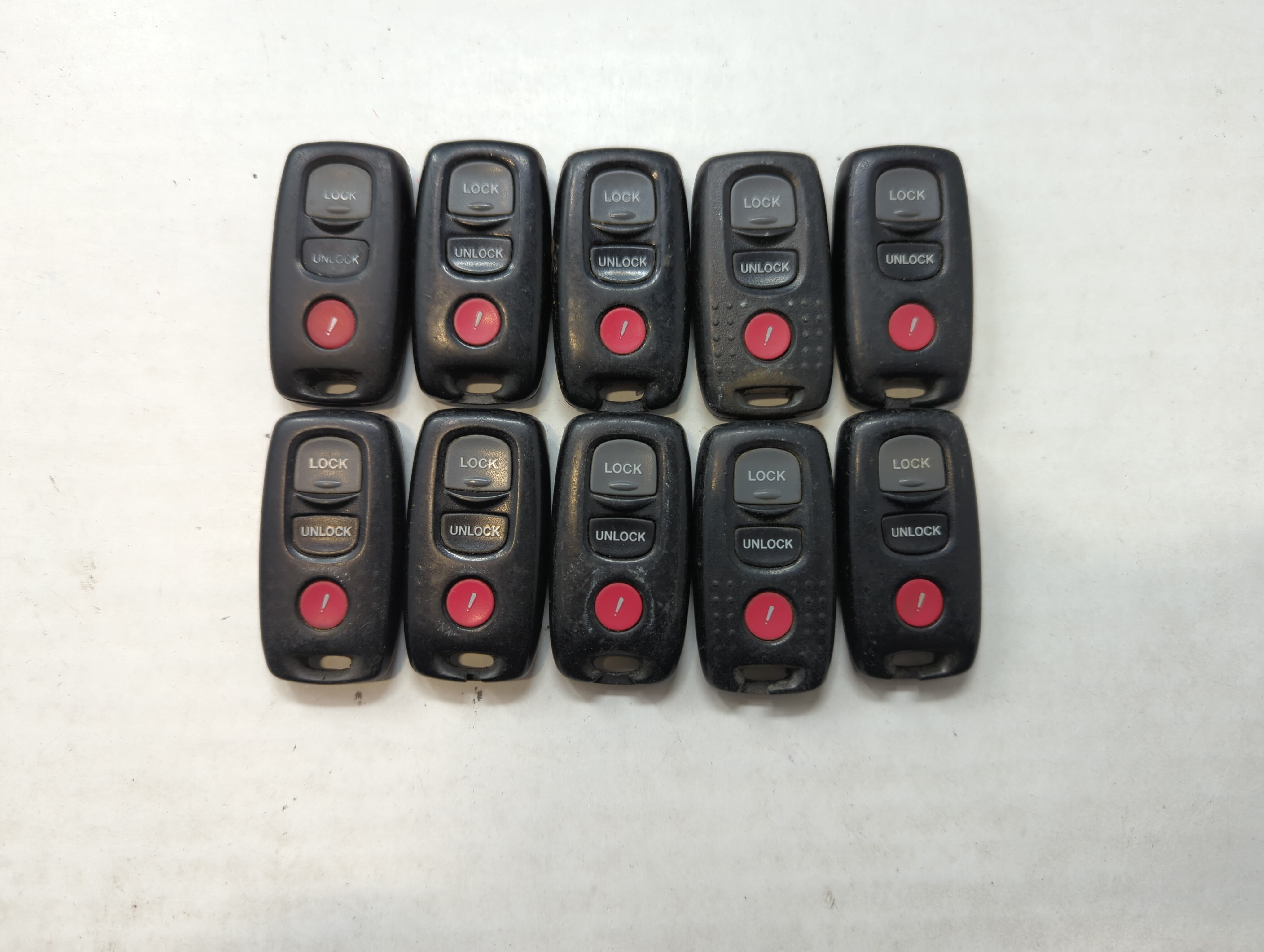 Lot of 10 Mazda Keyless Entry Remote Fob KPU41706 | KPU41846 | KPU41794 563867 - Oemusedautoparts1.com