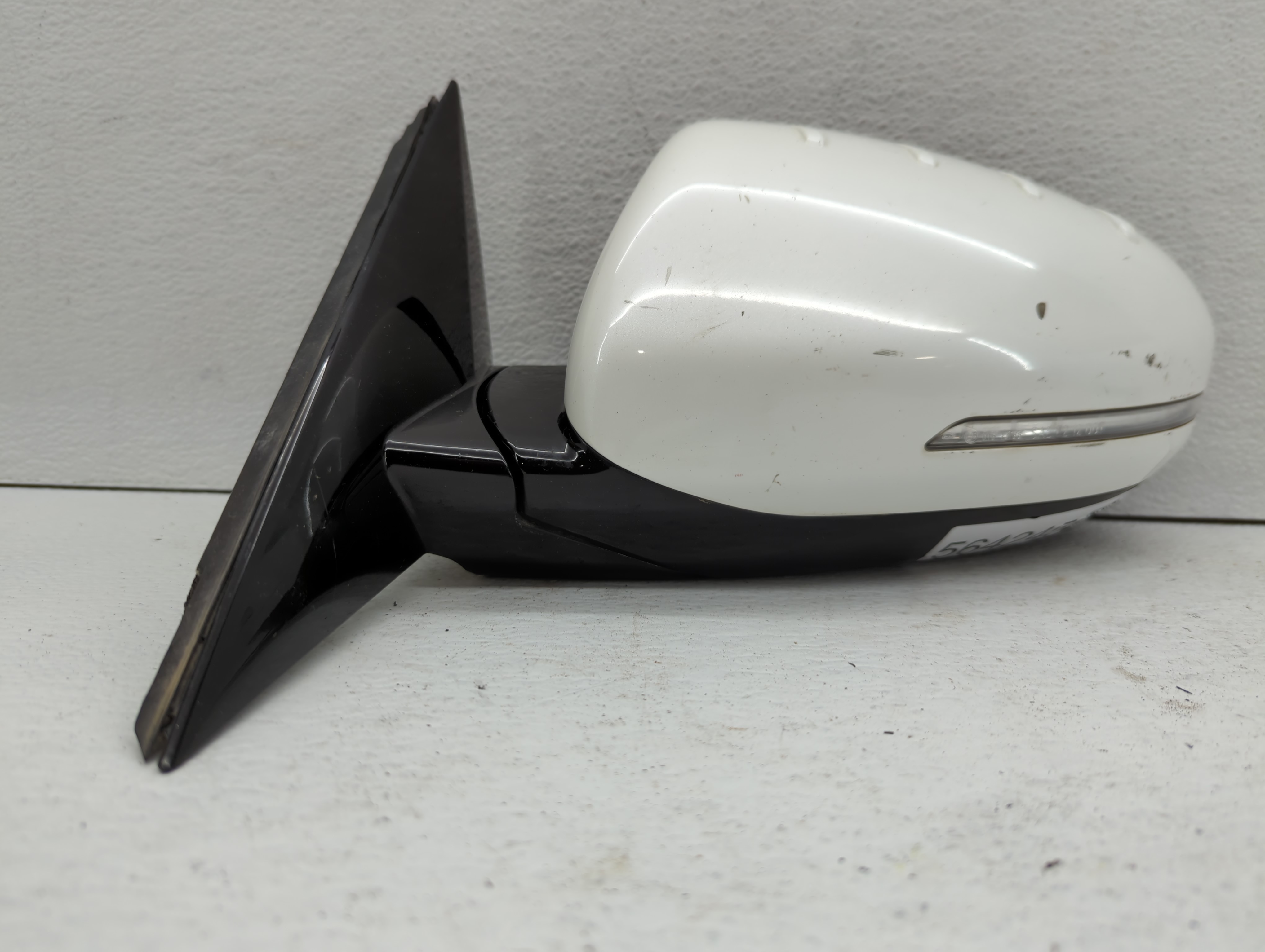 Picture of 2014-2016 Kia Cadenza Driver Left Side View Power Door Mirror White 564245