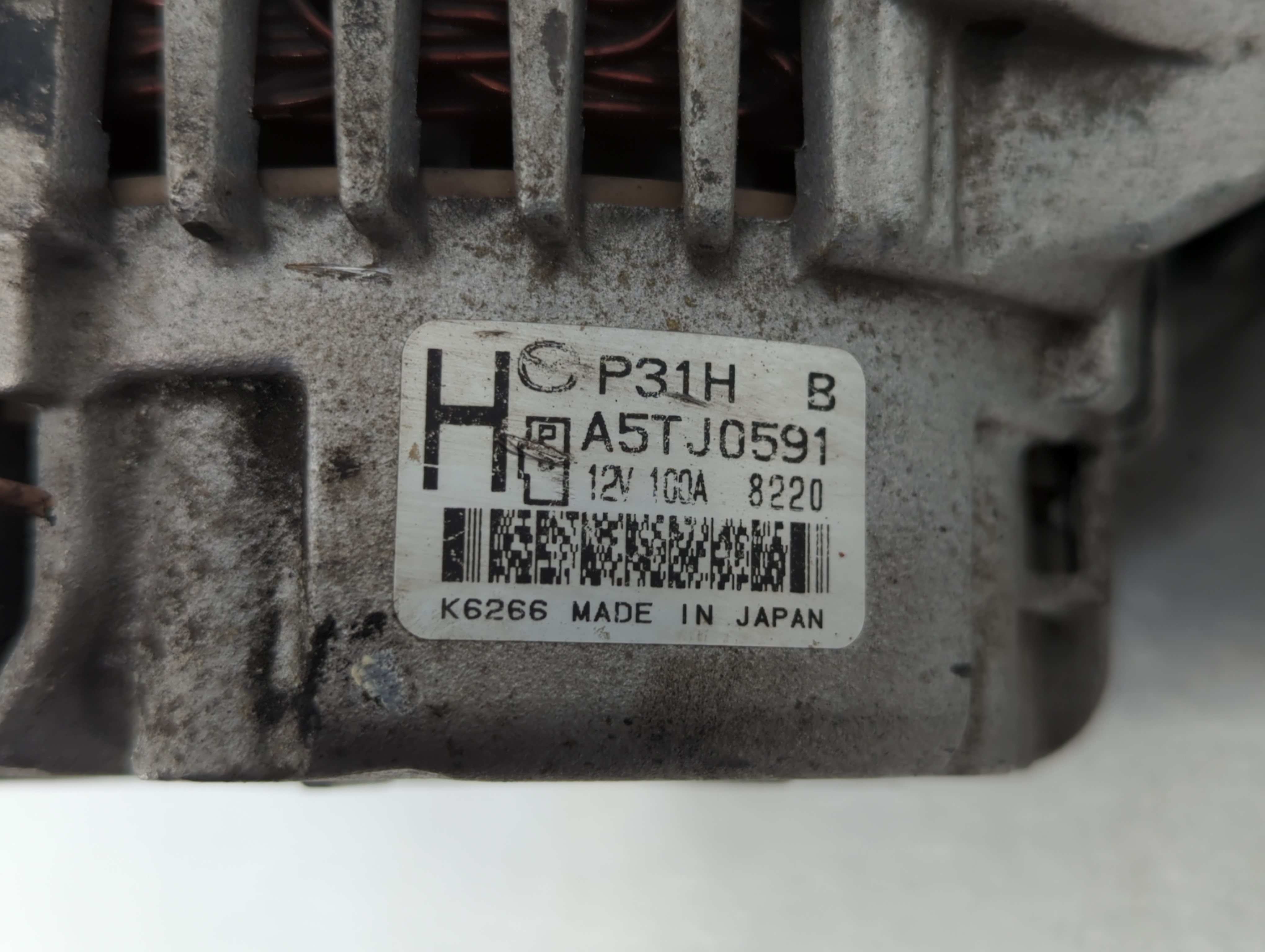 Picture of 2017-2021 Mazda 6 Alternator Generator Charging Assembly Engine Oem 568888