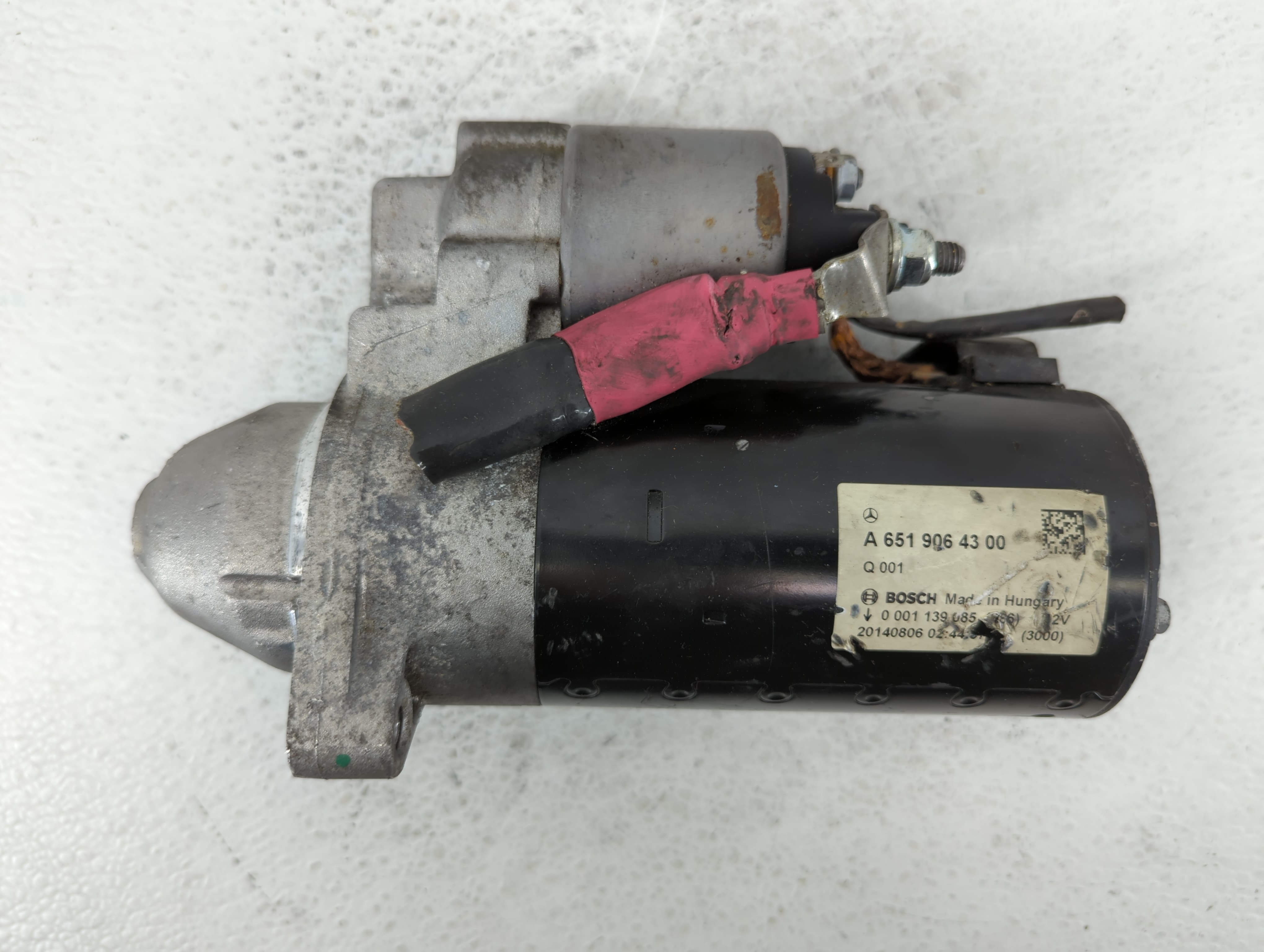 2015 Mercedes-benz Ml250 Car Starter Motor Solenoid Oem 578581 - Oemusedautoparts1.com