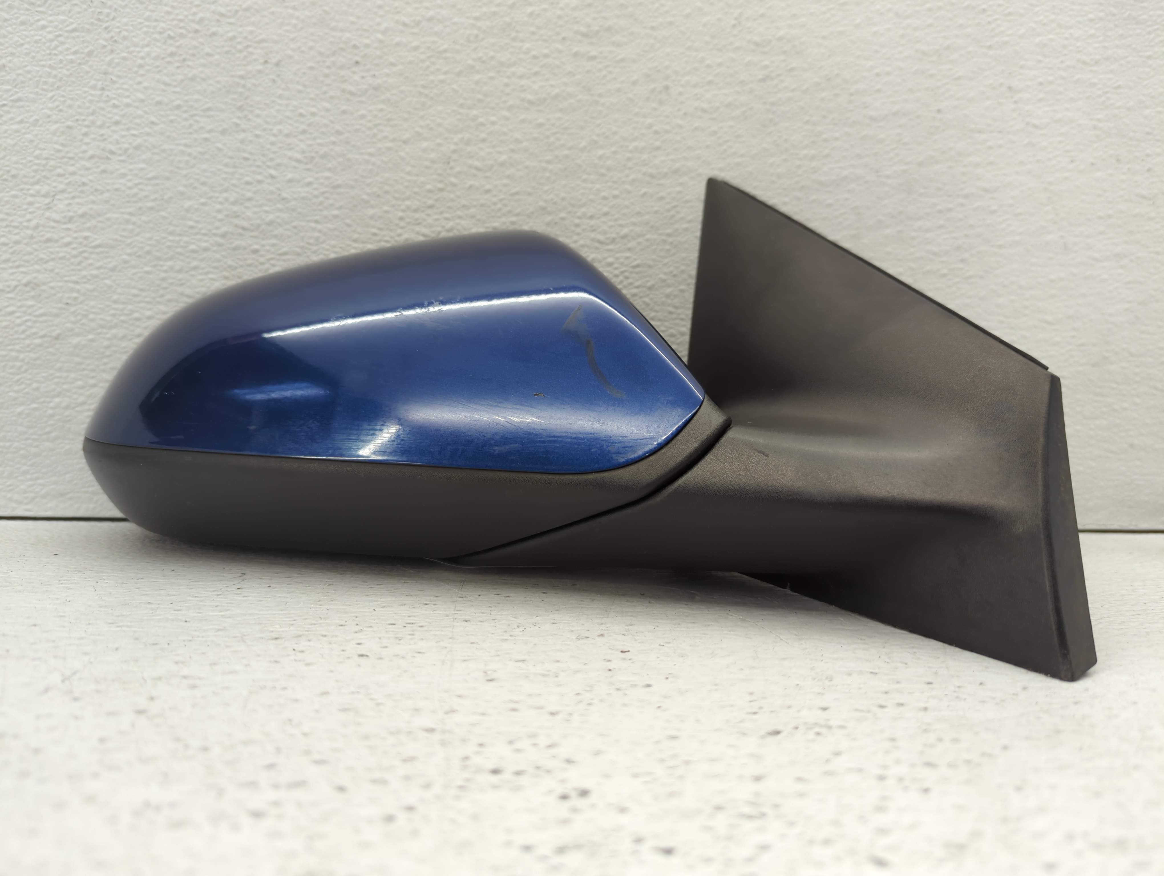 2017 Hyundai Sonata Passenger Right Side View Power Door Mirror Dark Blue 578919 - Oemusedautoparts1.com