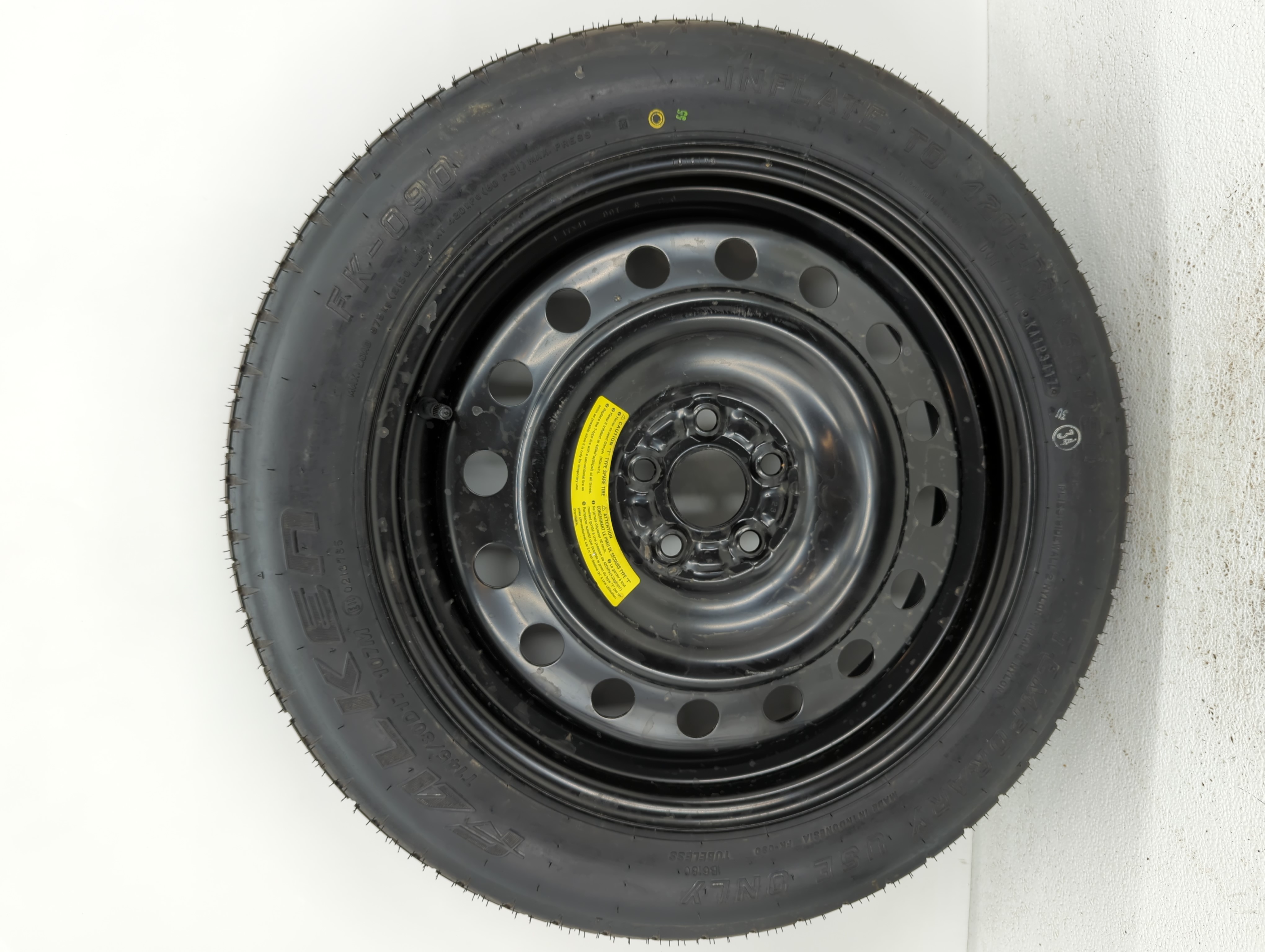 2019 Subaru Xv Crosstrek Spare Donut Tire Wheel Rim Oem 579432 - Oemusedautoparts1.com