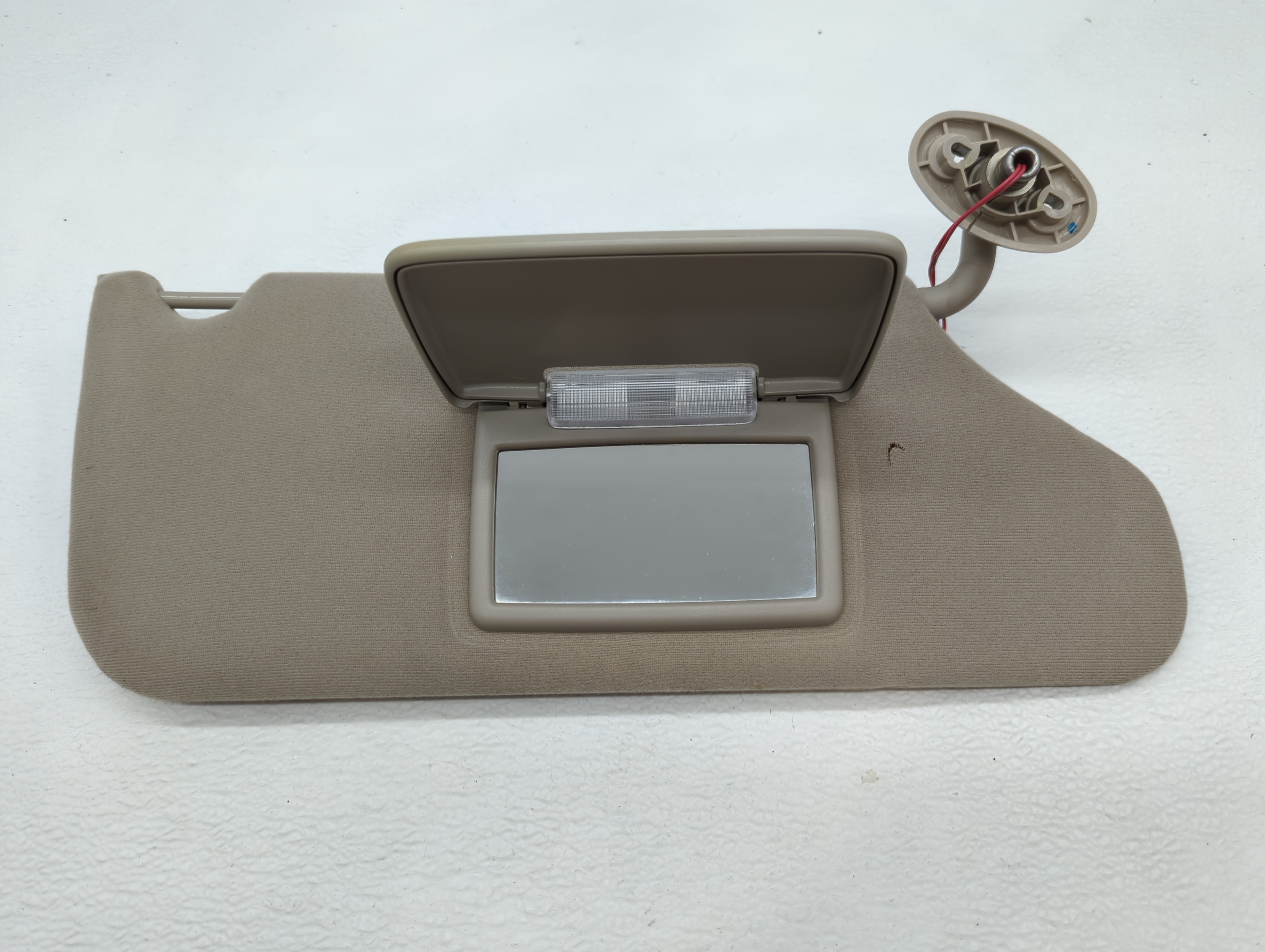 Picture of 2004-2007 Jeep Liberty Passenger Sun Visor Mirror Right Sunvisor Beige 579486