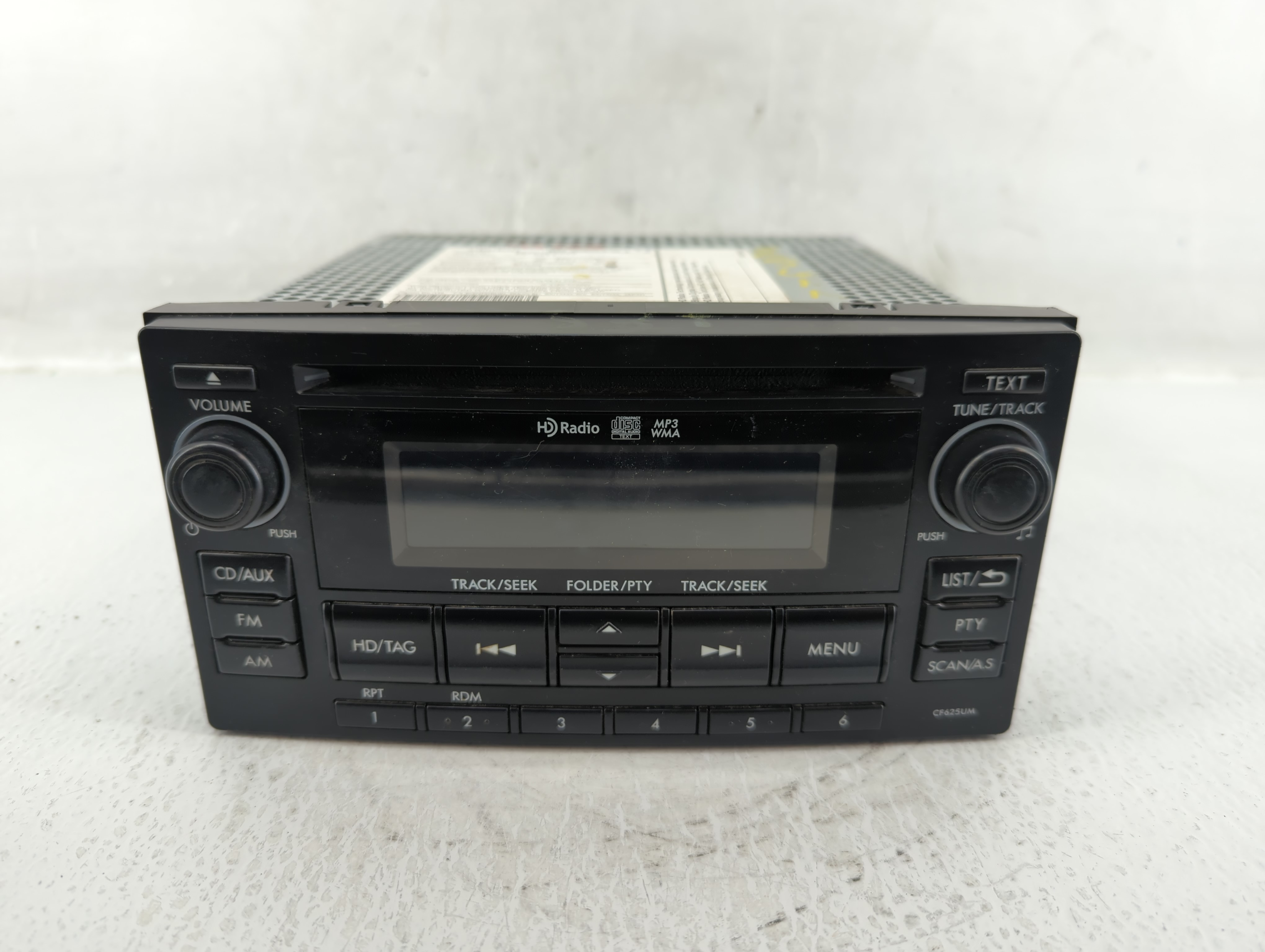 2015 Subaru Forester Am Fm Cd Player Radio Receiver 580402 - Oemusedautoparts1.com