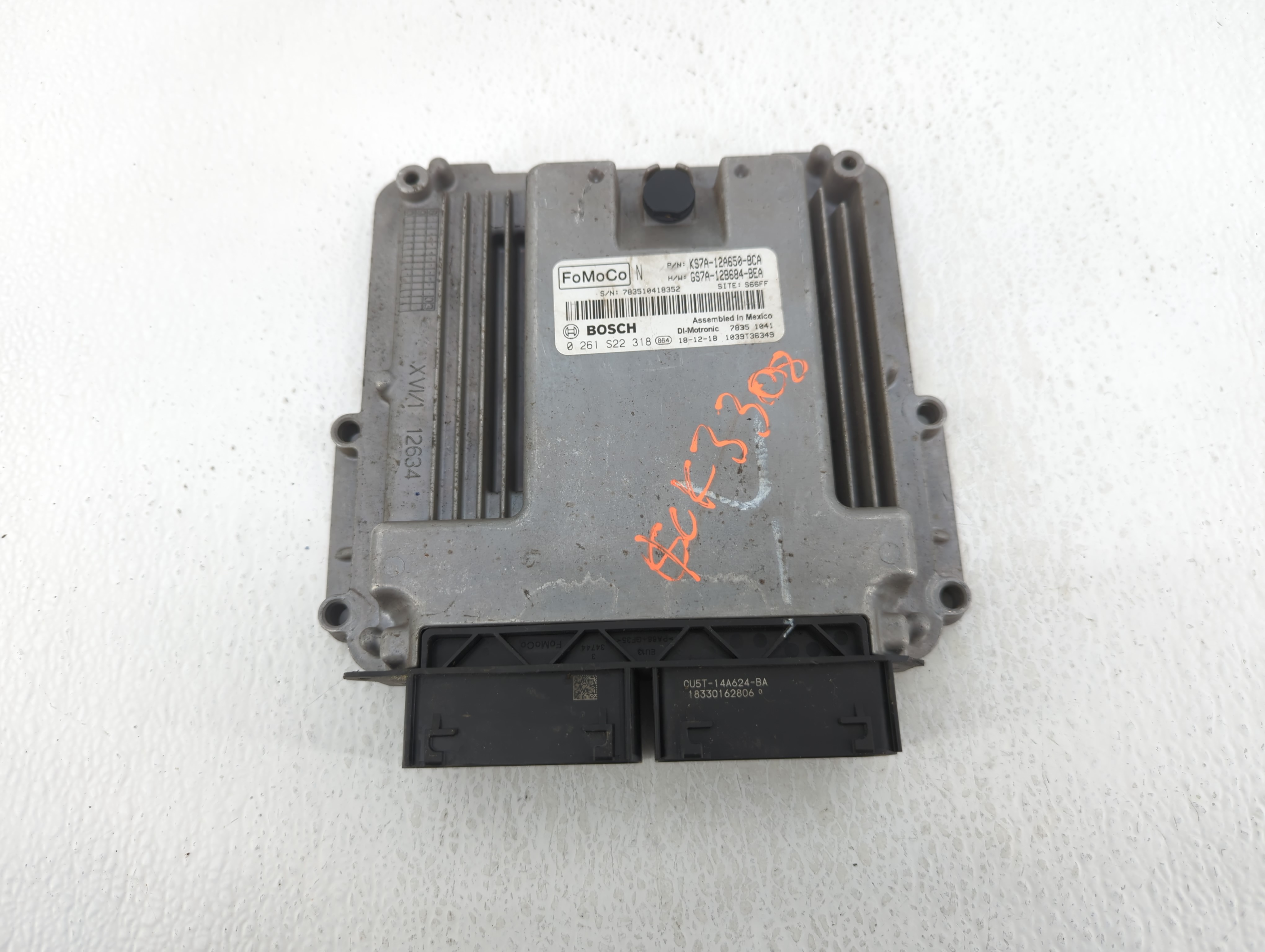 Picture of 2017-2019 Ford Fusion Engine Computer Ecu Pcm Ecm Pcu Oem 581187