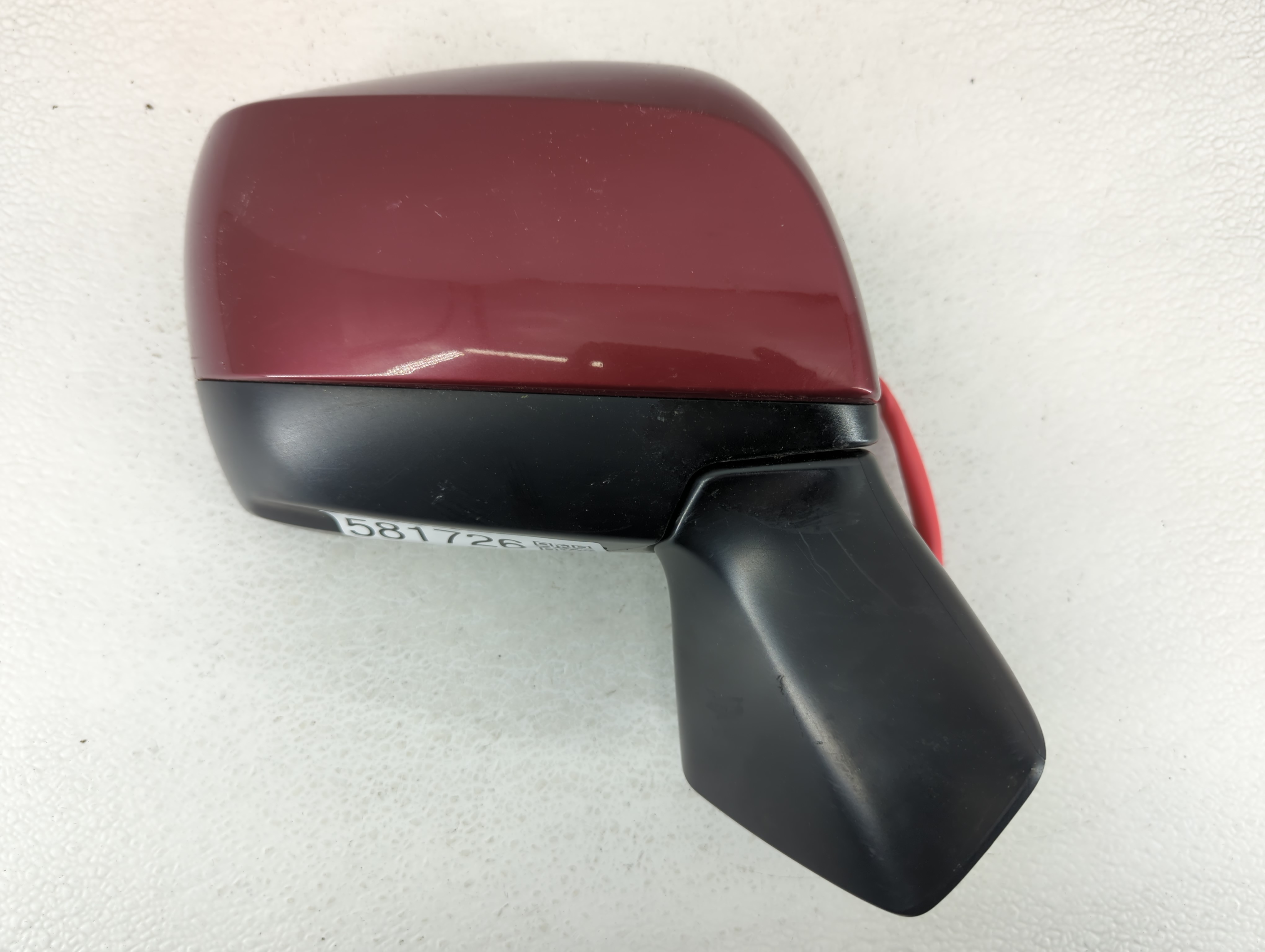 Picture of 2014 Subaru Forester Passenger Right Side View Power Door Mirror Red 581726