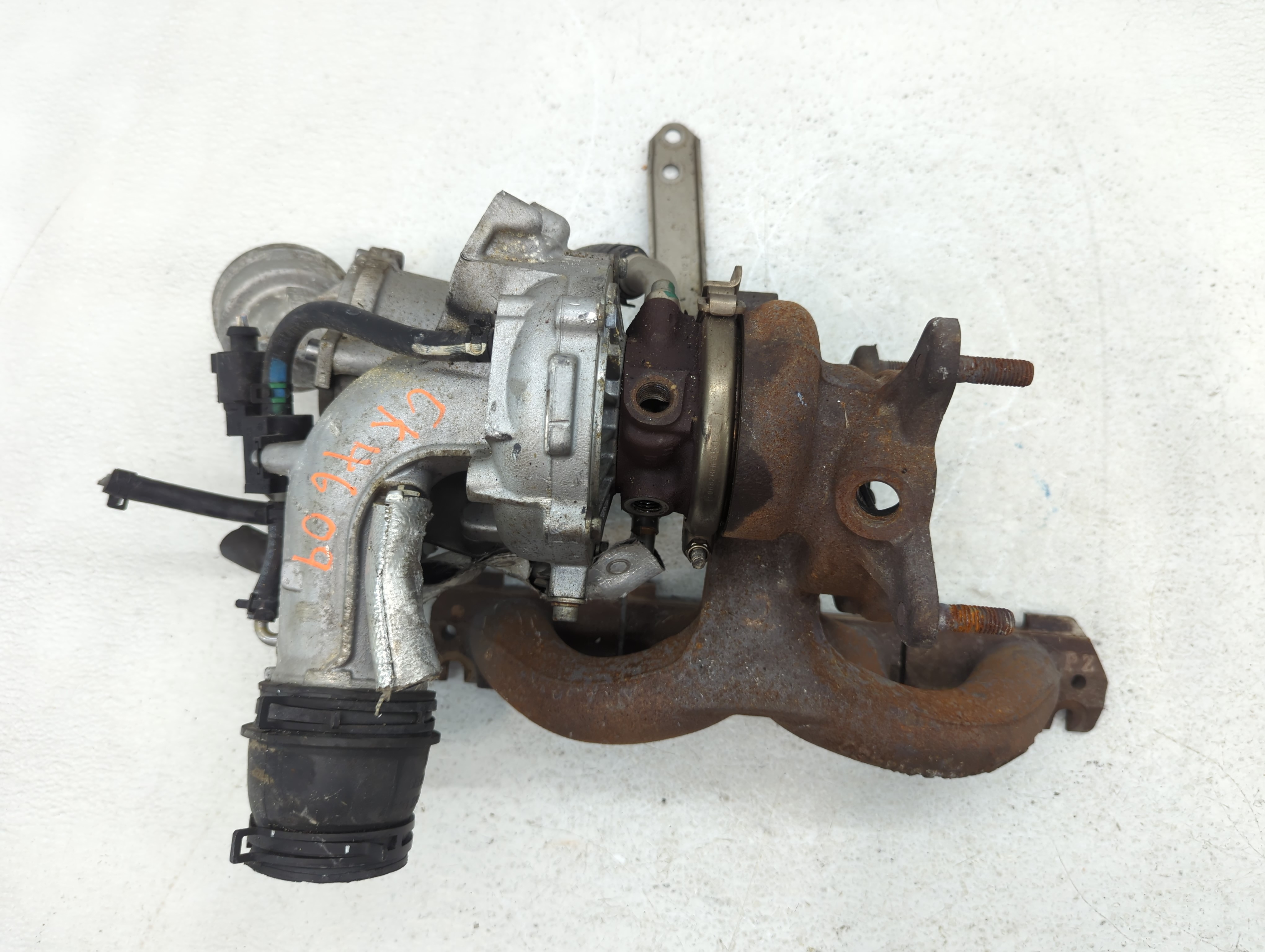 2010-2017 Volkswagen Cc Turbocharger Exhaust Manifold With Turbo Charger 582484 - Oemusedautoparts1.com