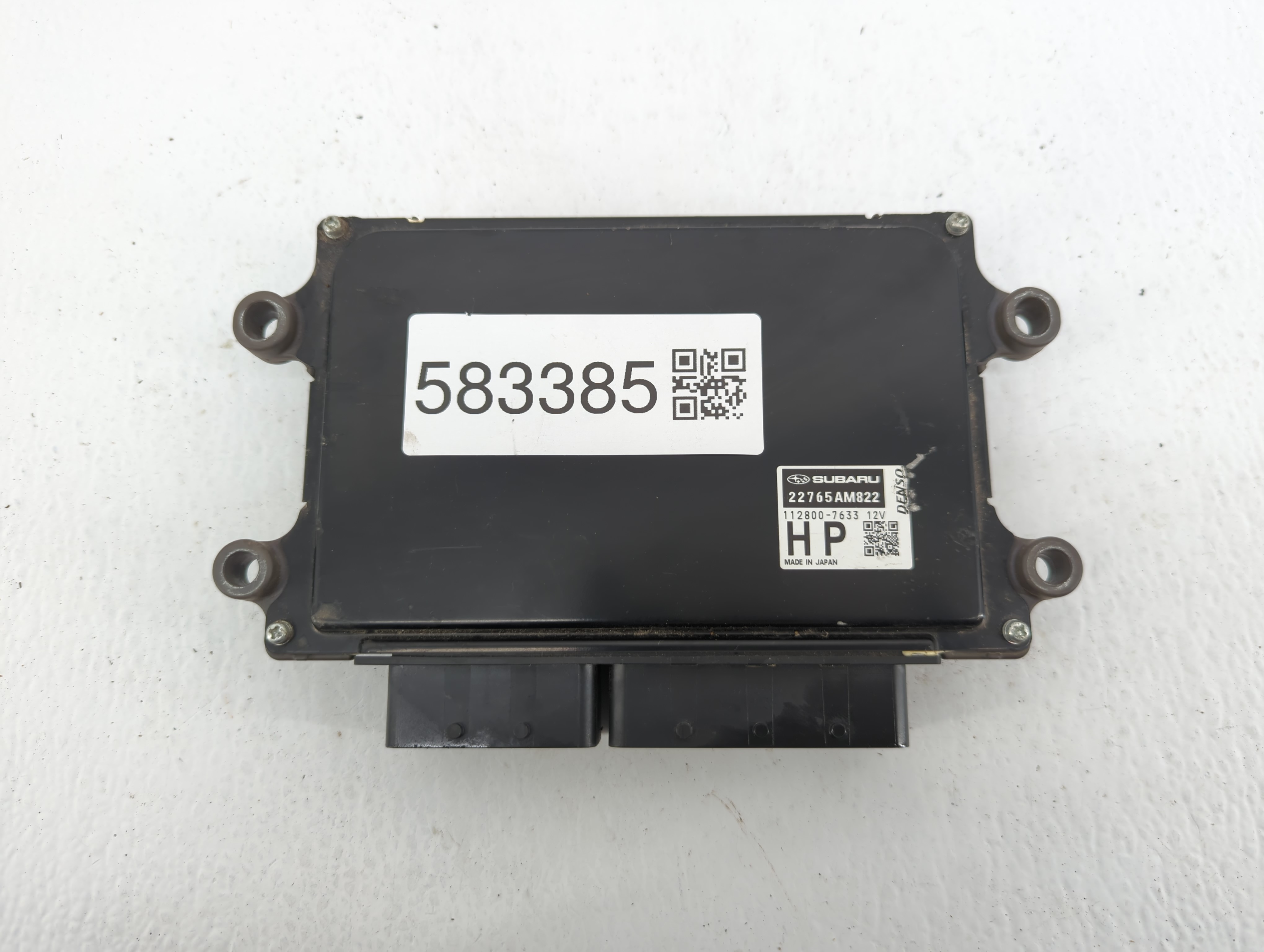 2019 Subaru Xv Engine Computer Ecu Pcm Ecm Pcu Oem 112800-7633|22765am822 583385 - Oemusedautoparts1.com