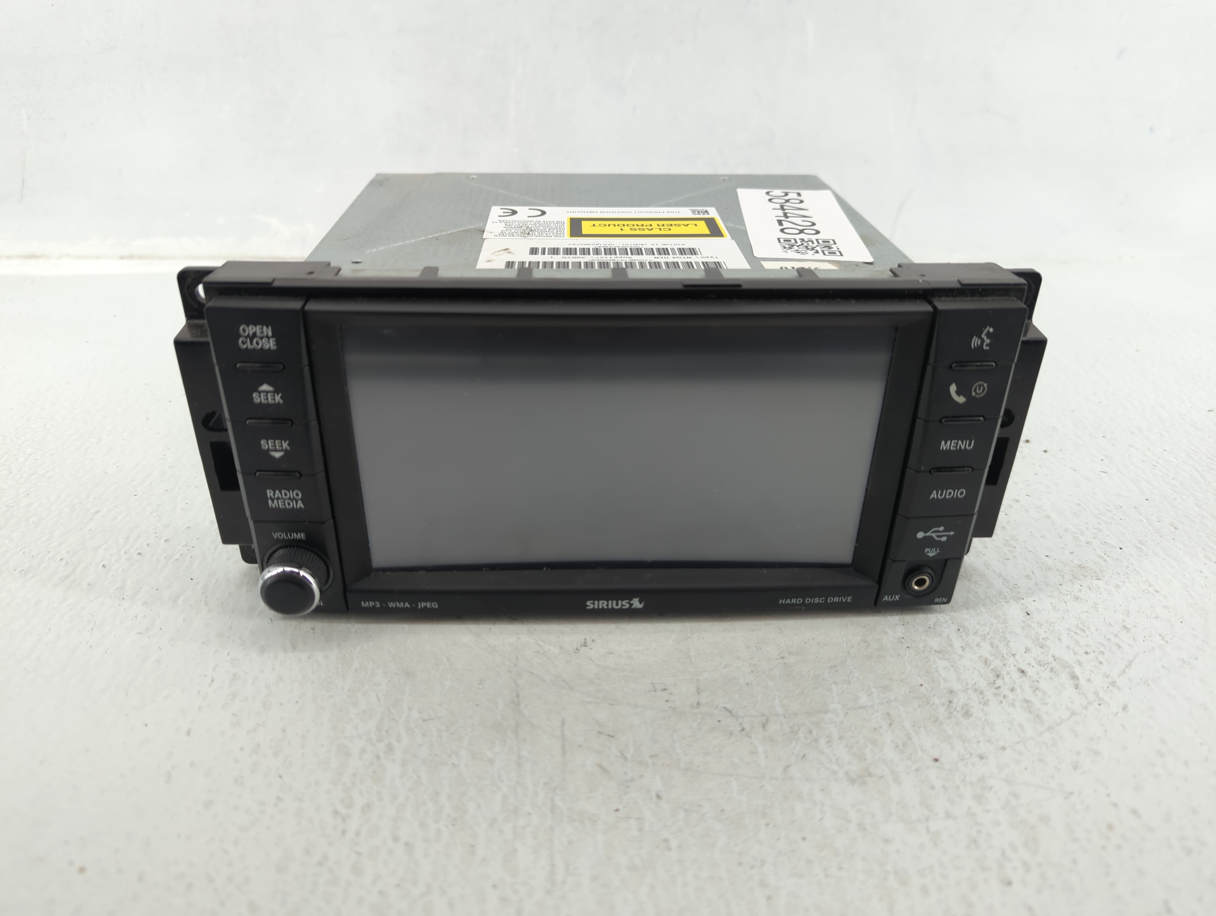 2008-2009 Dodge Charger Am Fm Cd Player Radio Receiver 584428 - Oemusedautoparts1.com