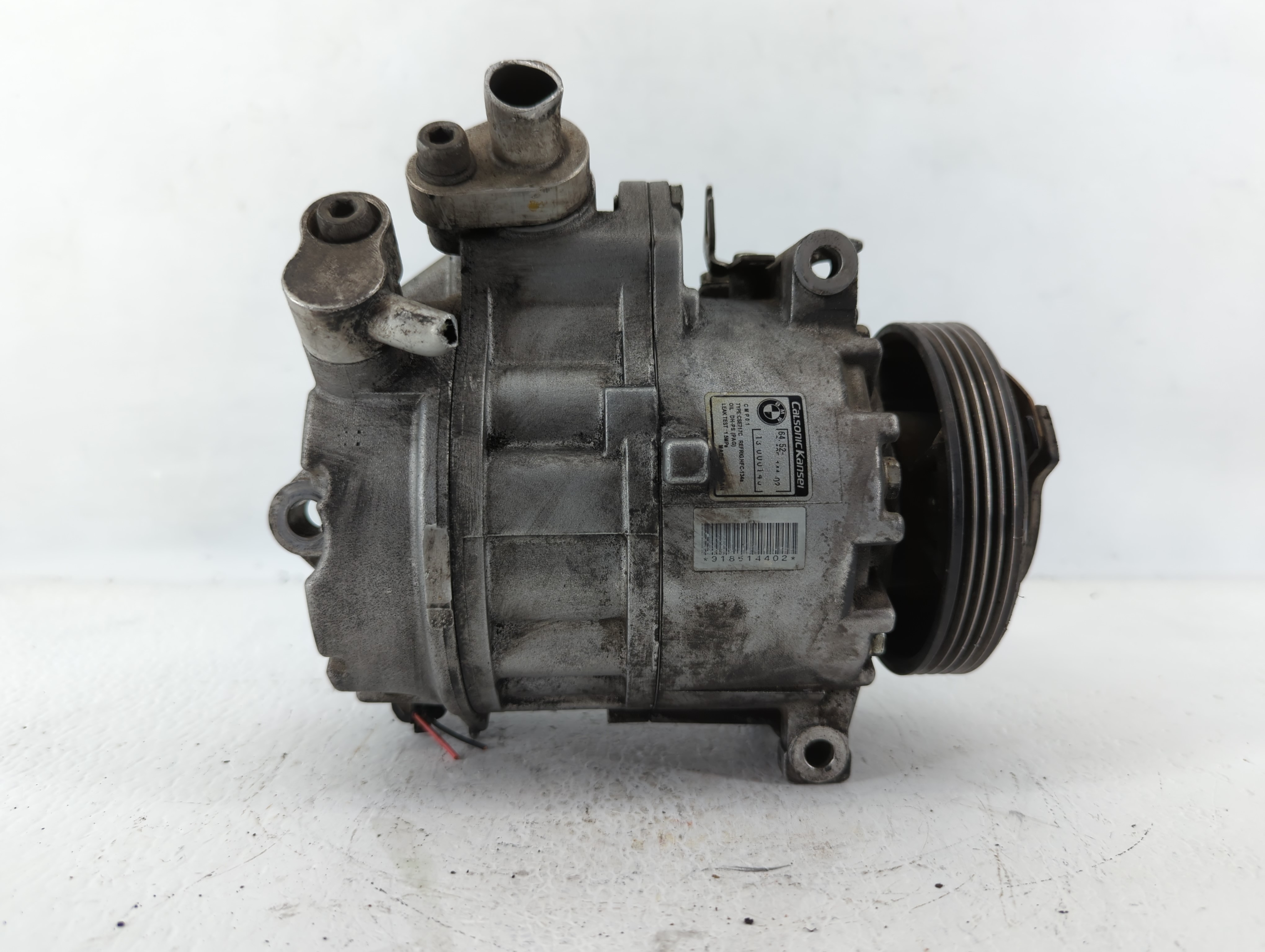 2007-2010 Bmw X5 Air Conditioning A/c Ac Compressor Oem 584621 - Oemusedautoparts1.com