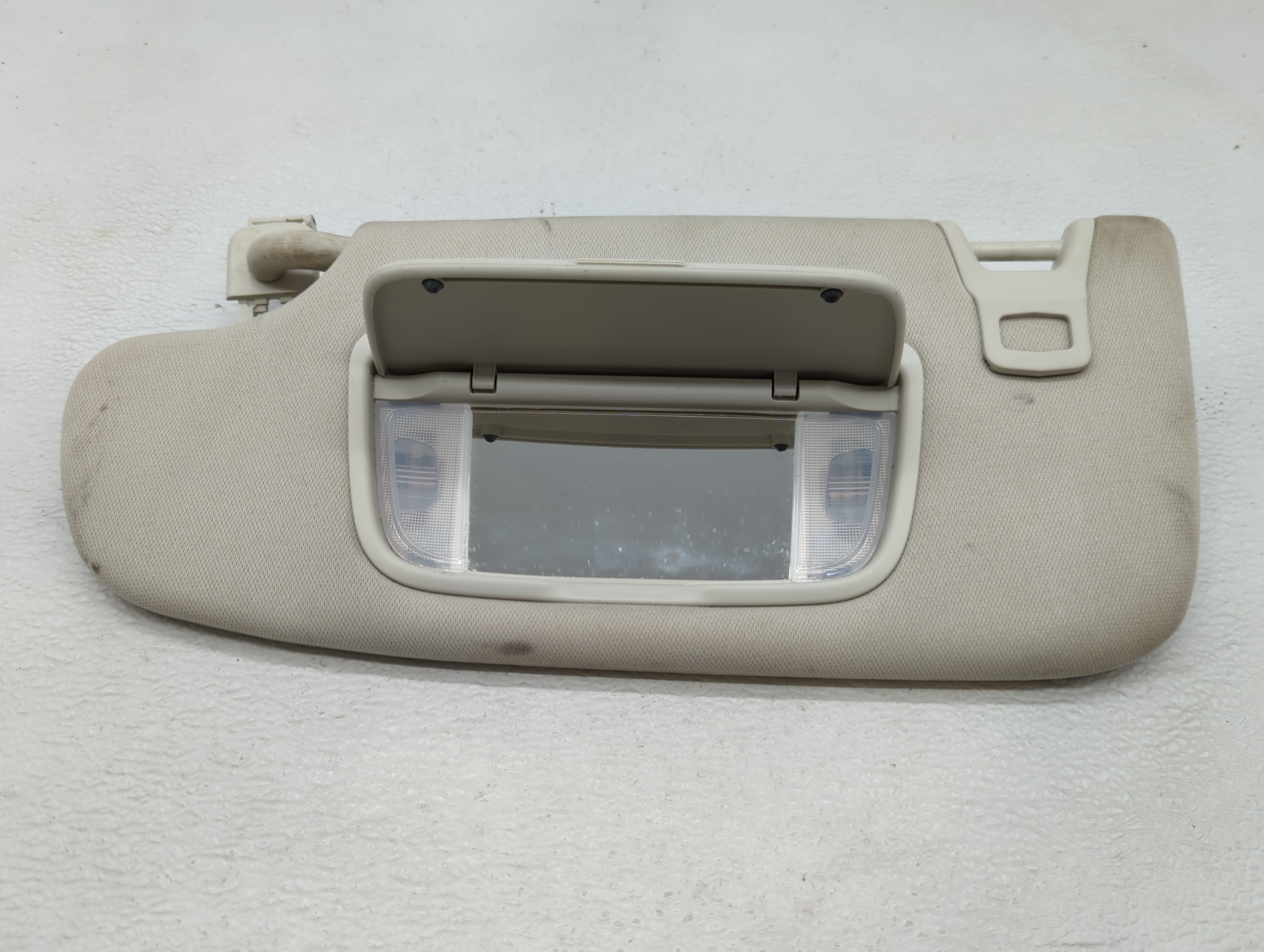 2013-2014 Lincoln Mkz Driver Sun Visor Mirror Left Sunvisor Cream 589702 - Oemusedautoparts1.com