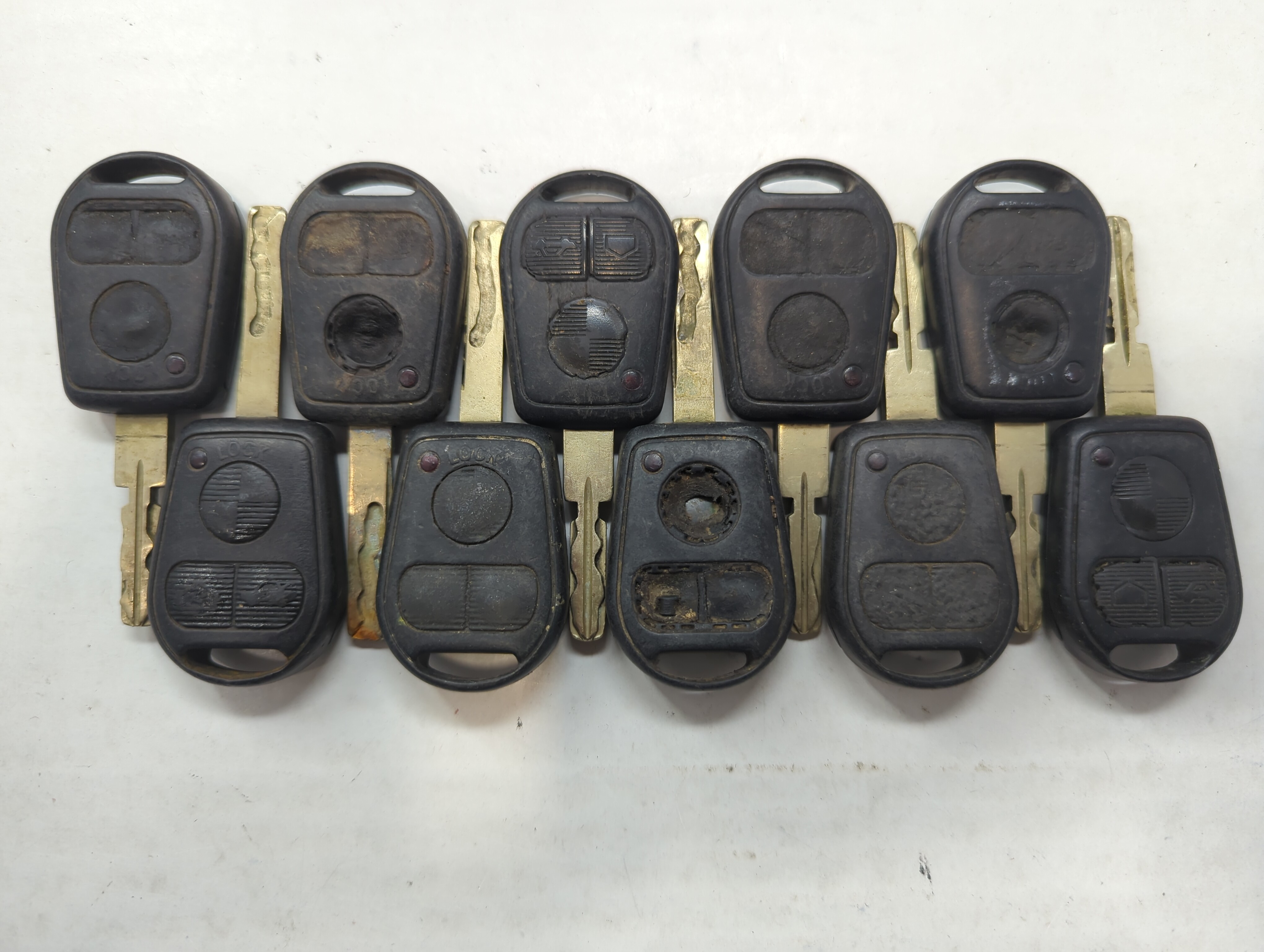 Lot of 10 Bmw Keyless Entry Remote Fob LX8-FZV | LX8 FZV | LX8FZV 590595 - Oemusedautoparts1.com