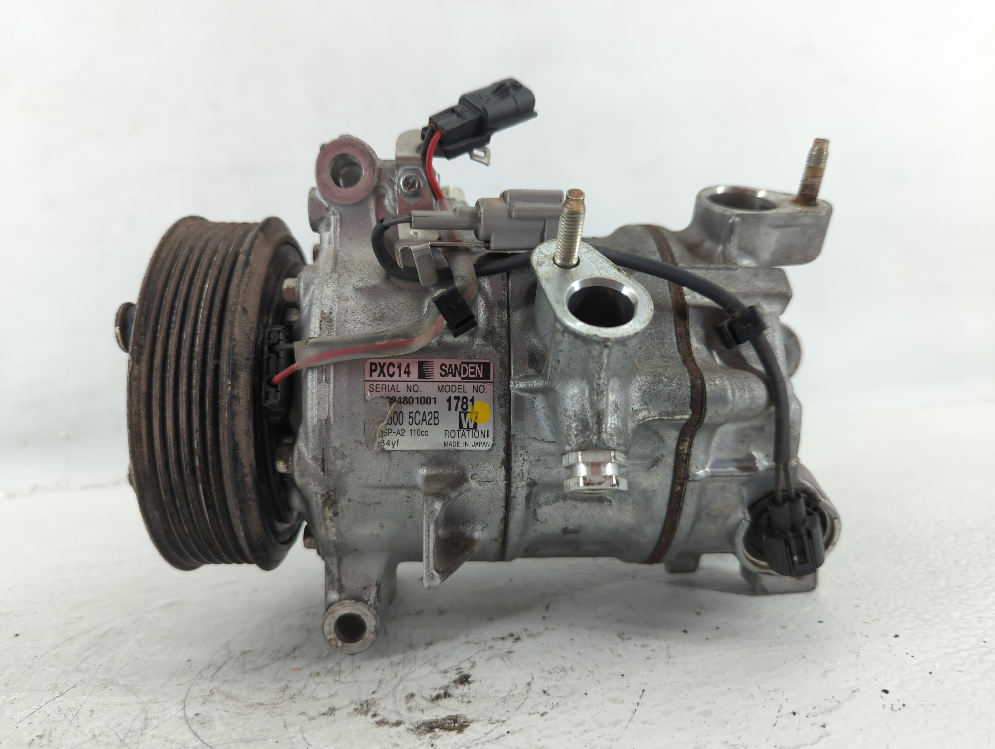 2022 Infiniti Q60 Air Conditioning A/c Ac Compressor Oem 592674 - Oemusedautoparts1.com