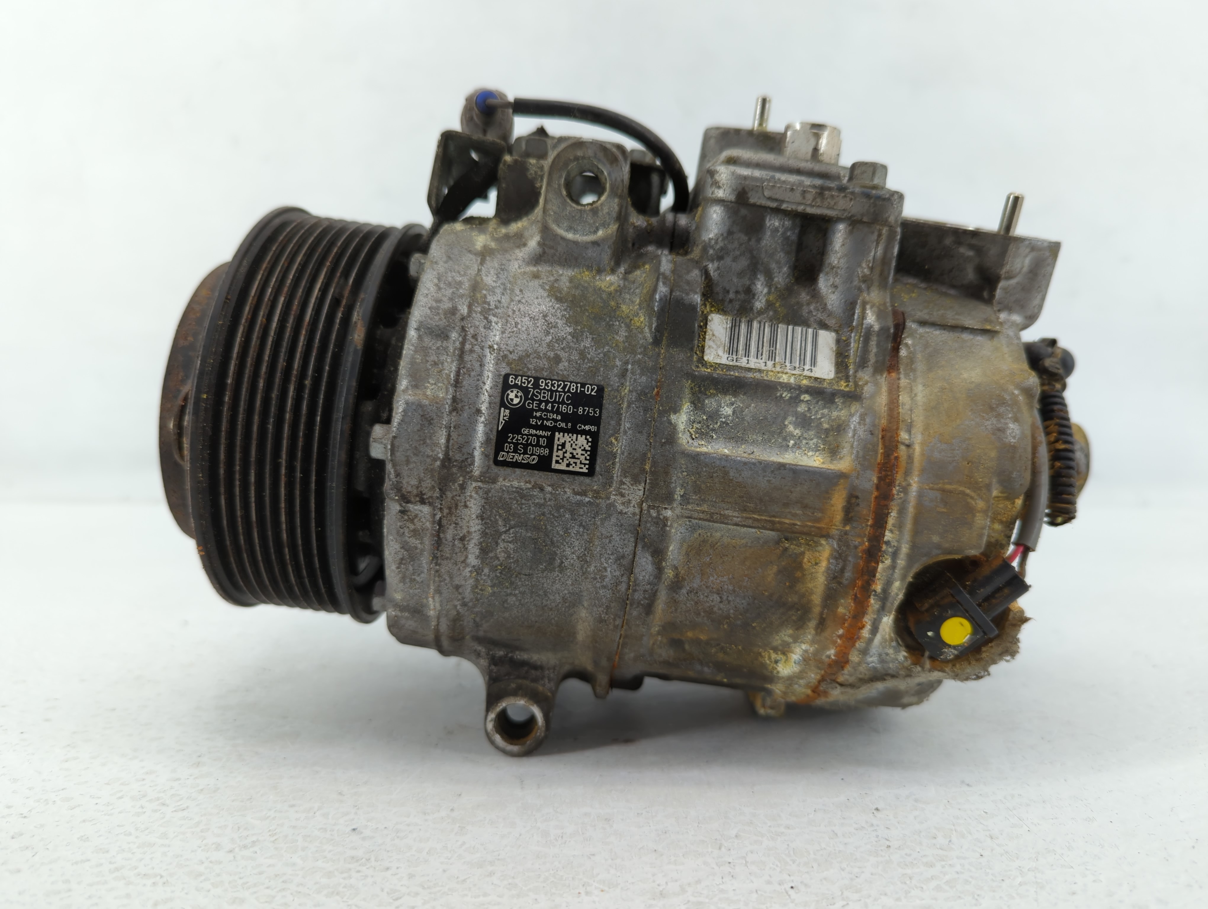 Picture of 2012-2015 Bmw 335i Air Conditioning A/c Ac Compressor Oem 593546