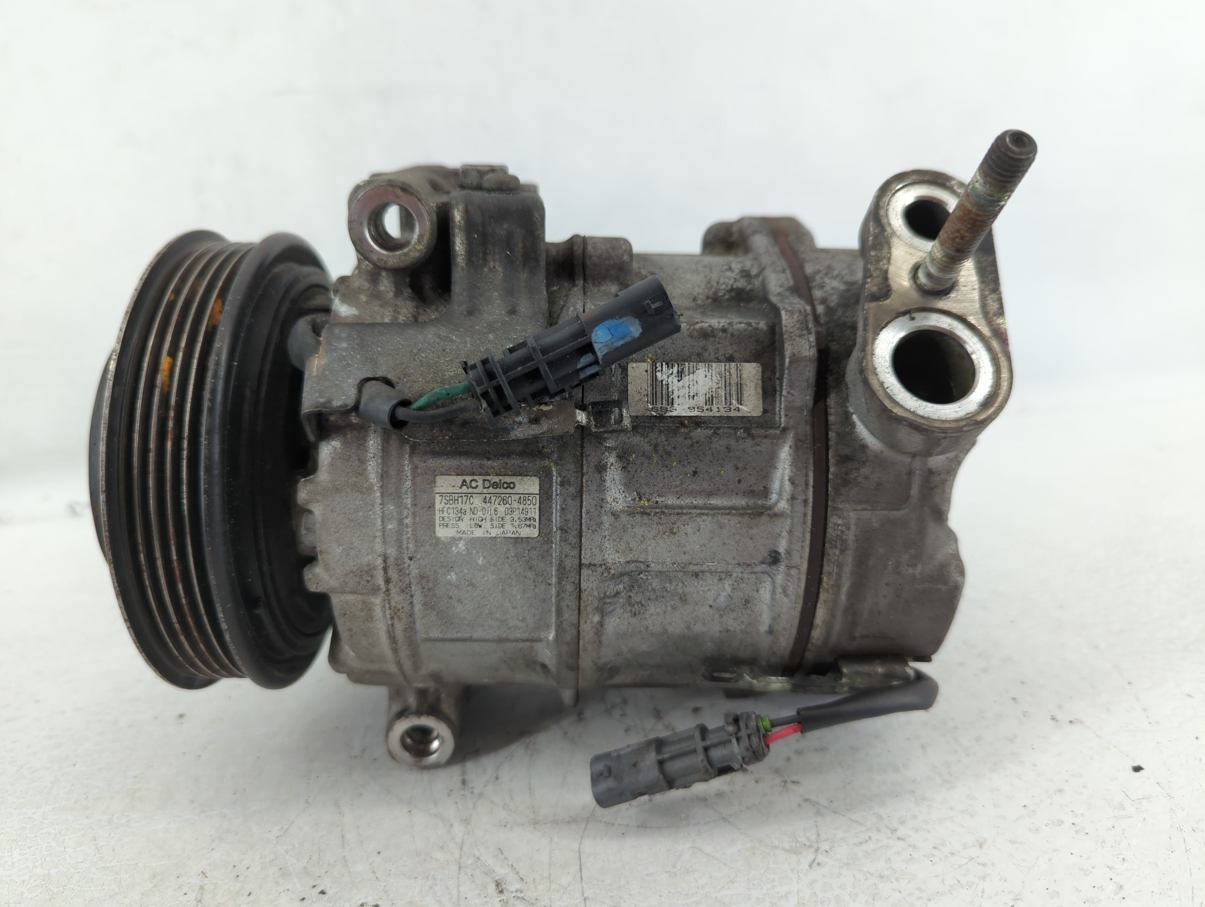 1996-2003 Ford Explorer Air Conditioning A/c Ac Compressor Oem 594079 - Oemusedautoparts1.com
