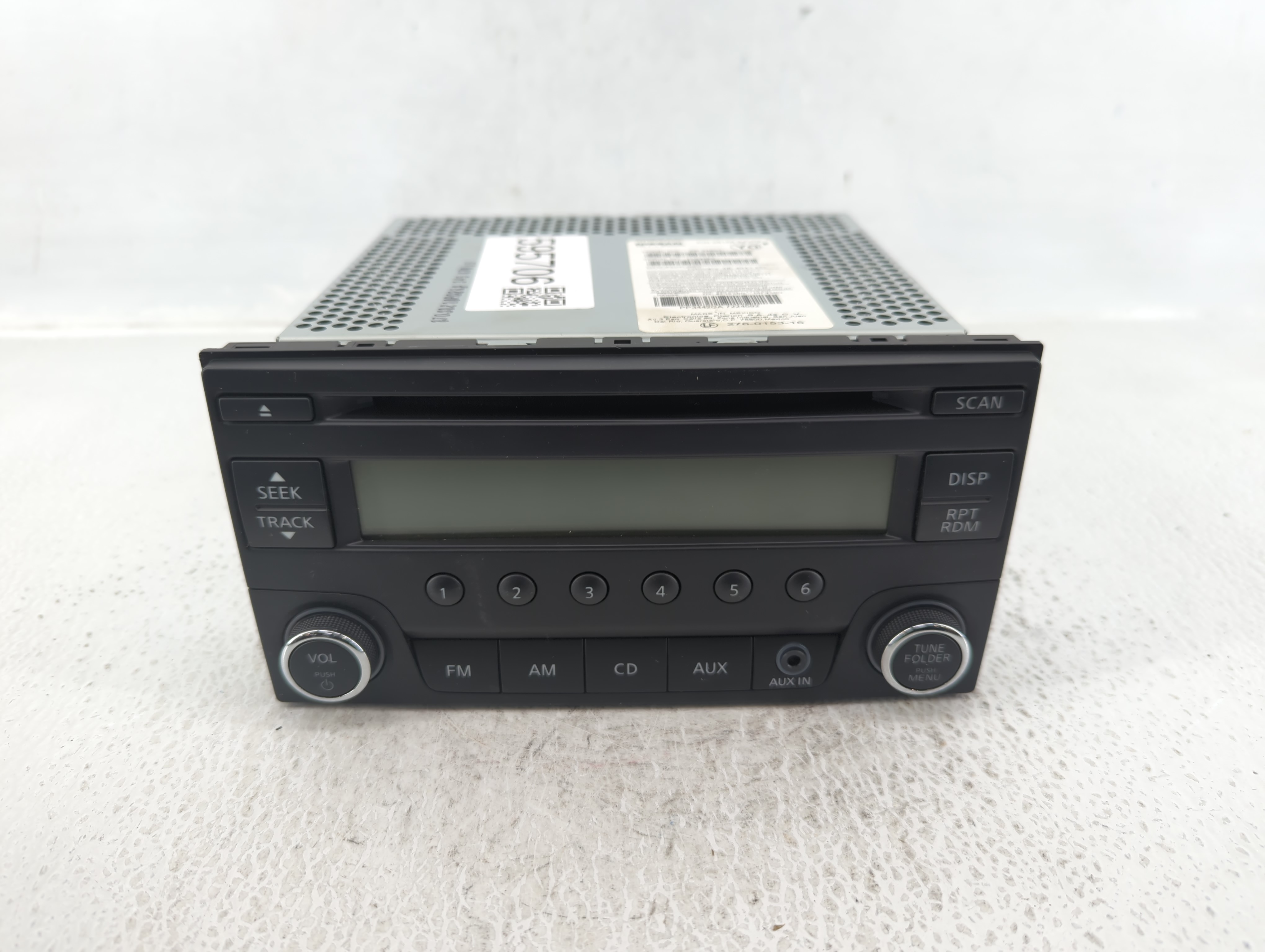 2016 Nissan Versa Am Fm Cd Player Radio Receiver 595706 - Oemusedautoparts1.com