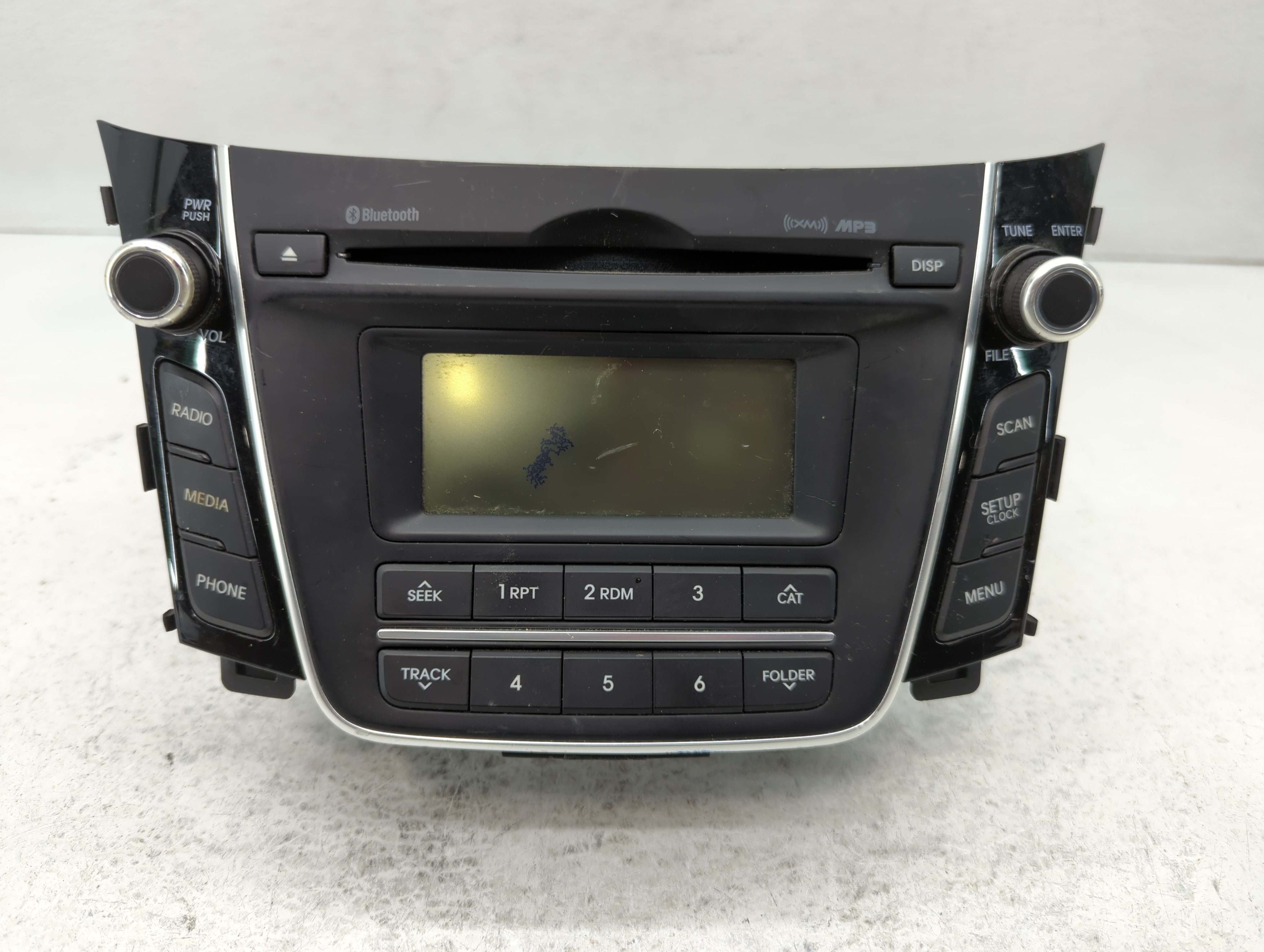 Hyundai Elantra Am Fm Cd Player Radio Receiver 596644 - Oemusedautoparts1.com