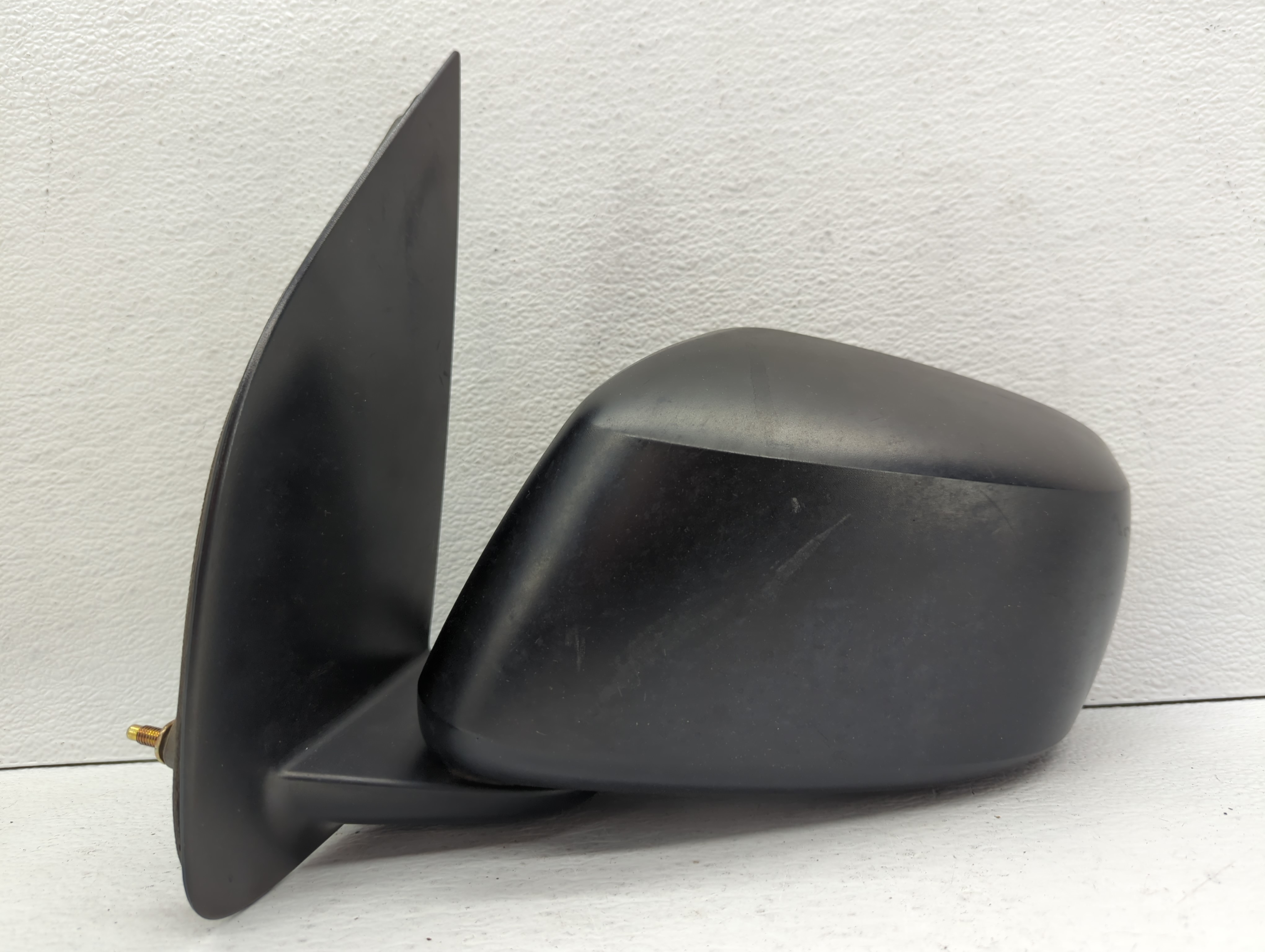 Dodge Ram 1500 Driver Left Side View Manual Door Mirror Black 597176 - Oemusedautoparts1.com