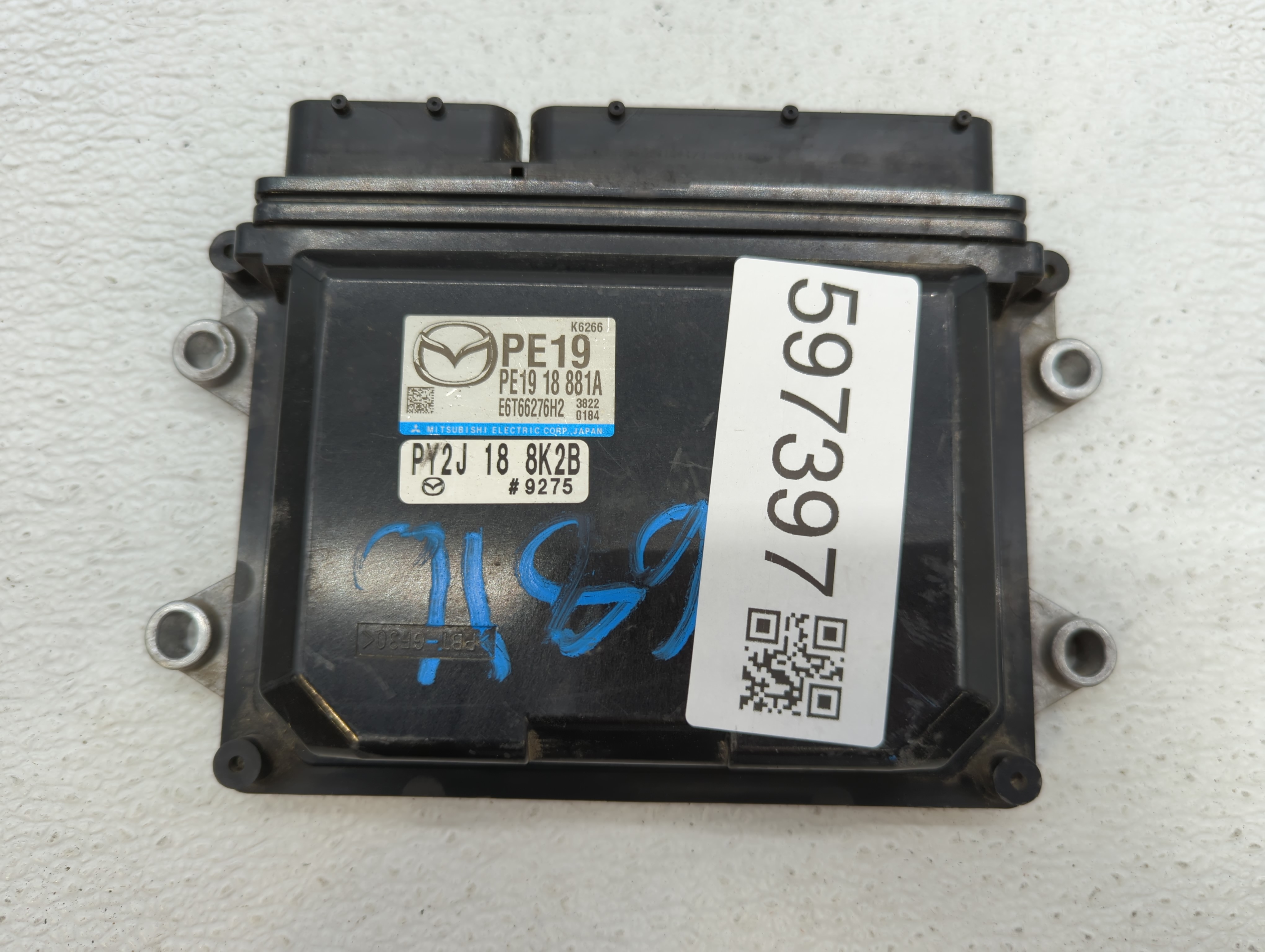 Picture of 2014-2016 Mazda 3 Engine Computer Ecu Pcm Ecm Pcu Oem Pe19 18 881a 597397