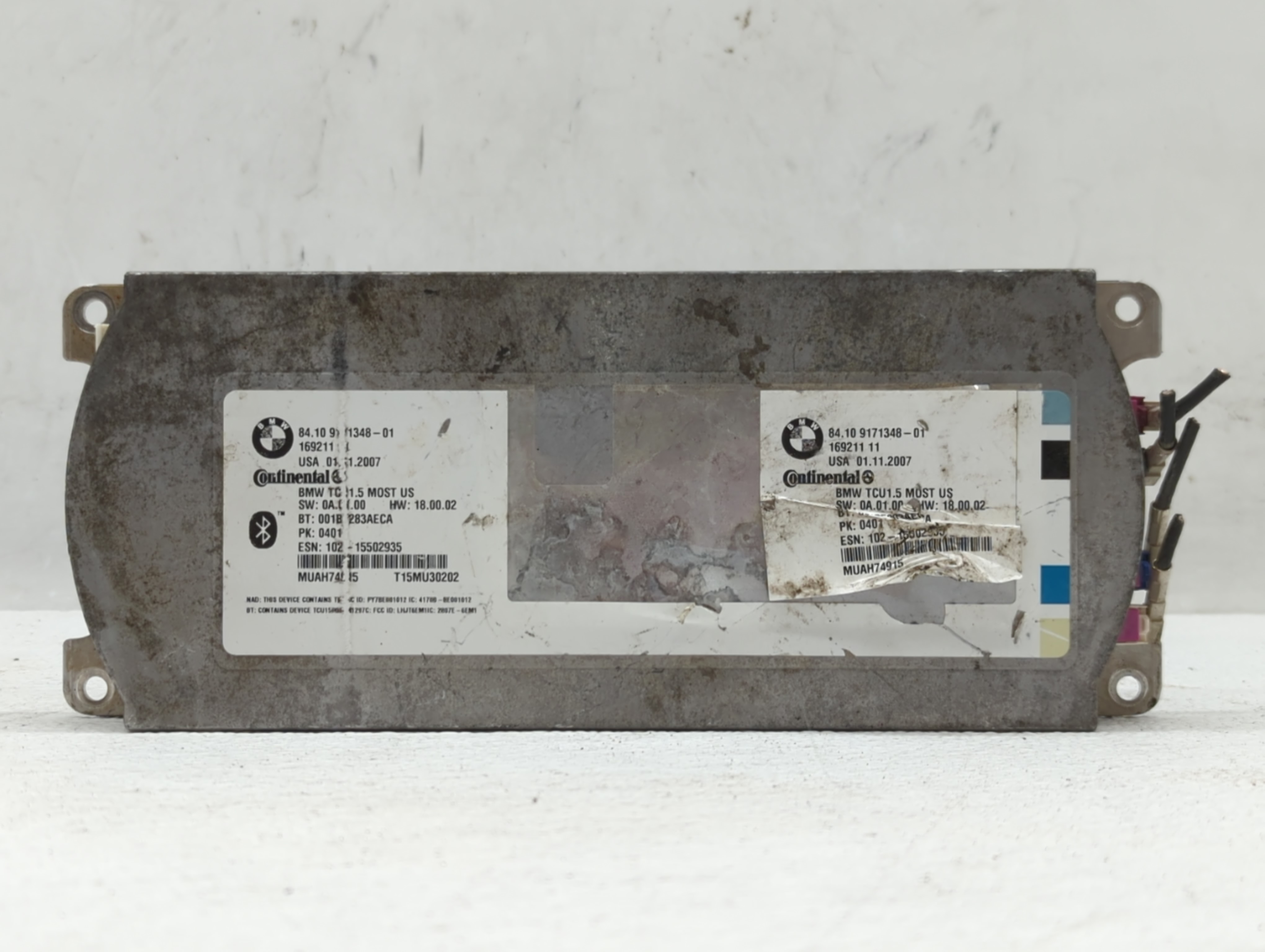 2007-2008 Bmw X5 Chassis Control Module Ccm Bcm Body Control 9171348-01 598510 - Oemusedautoparts1.com