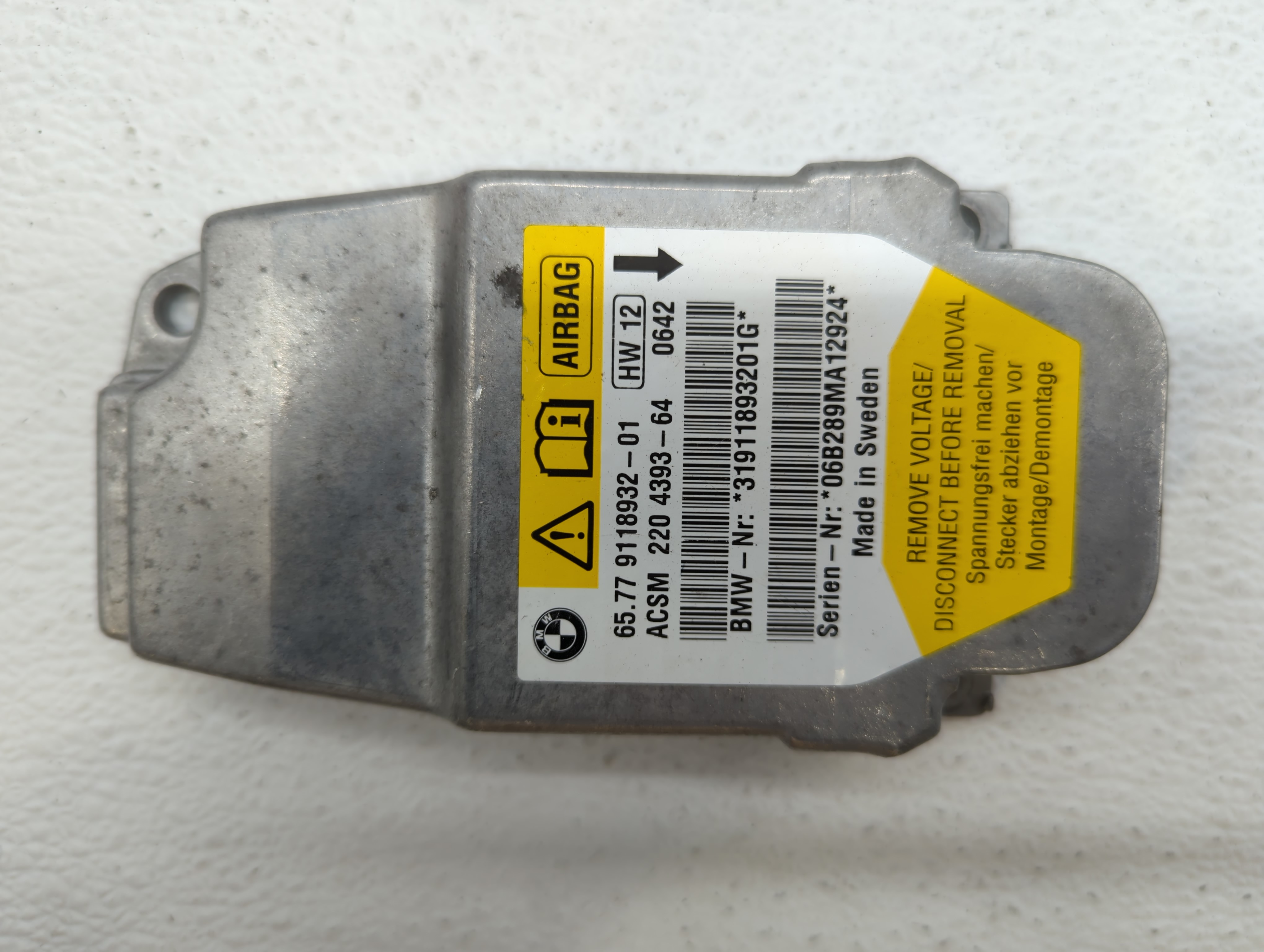 2008-2010 Bmw M5 Chassis Control Module Ccm Bcm Body Control 598517 - Oemusedautoparts1.com