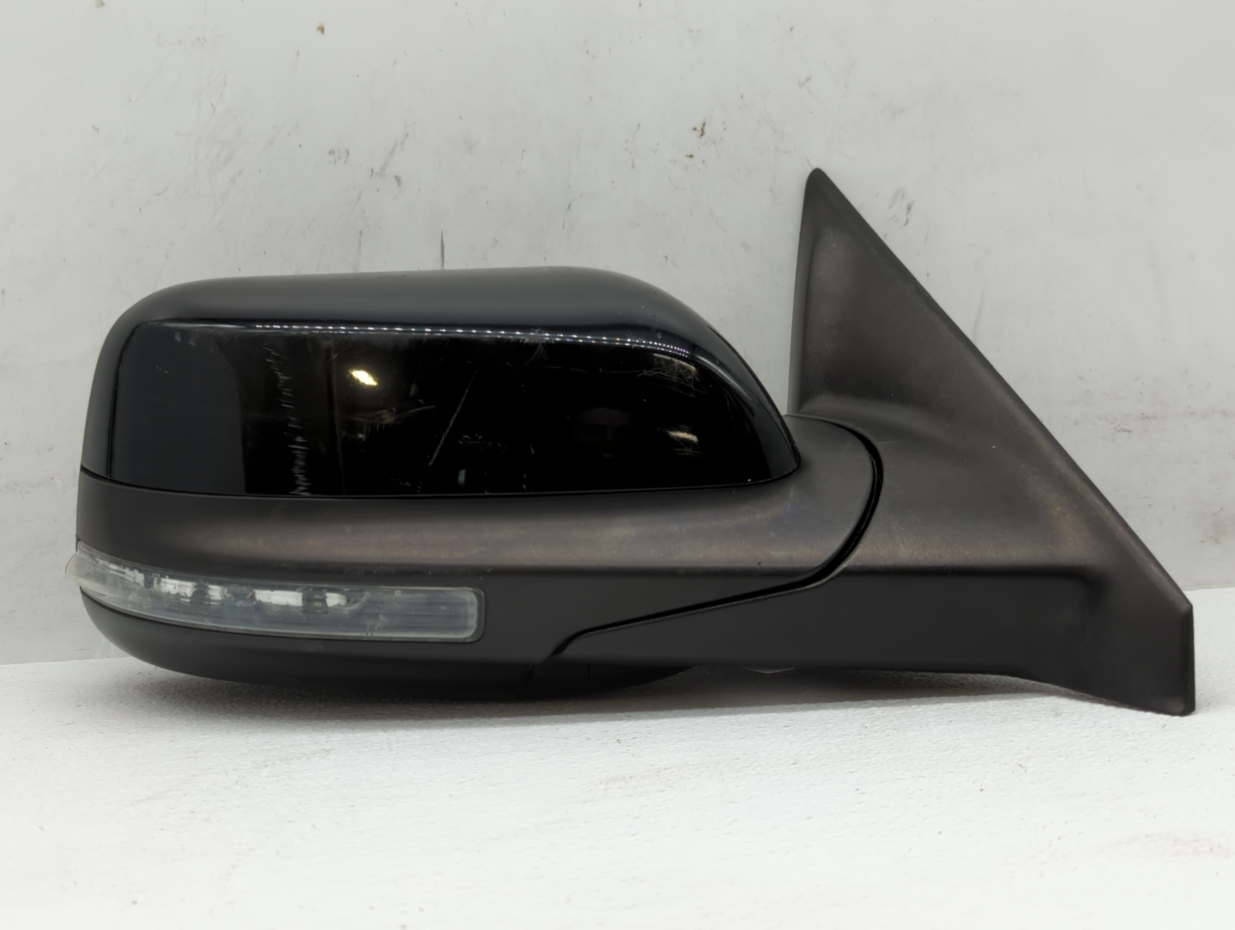 2011 Ford Expedition Passenger Right Side View Power Door Mirror Black 598642 - Oemusedautoparts1.com