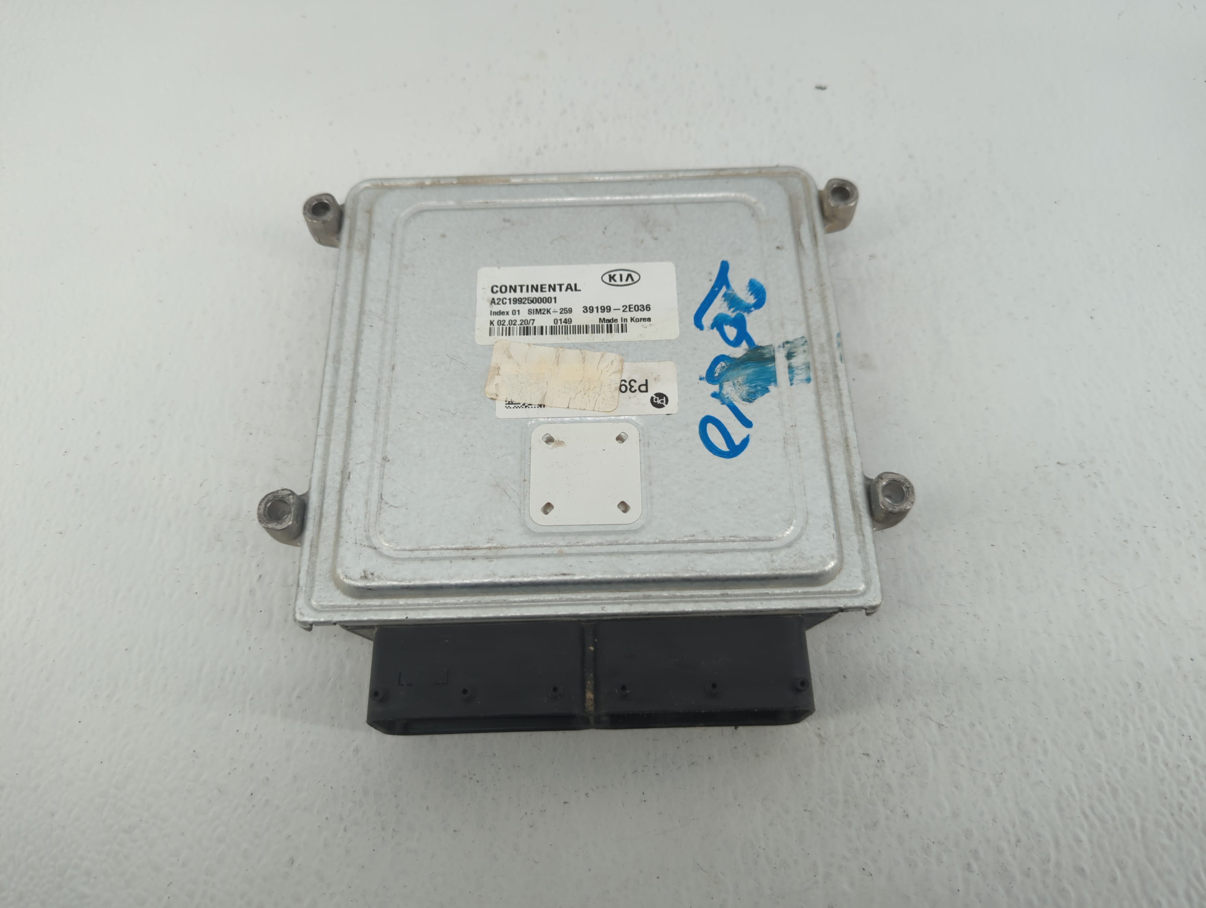 Picture of 2019-2021 Kia Forte Engine Computer Ecu Pcm Ecm Pcu Oem 39199-2e036 599543