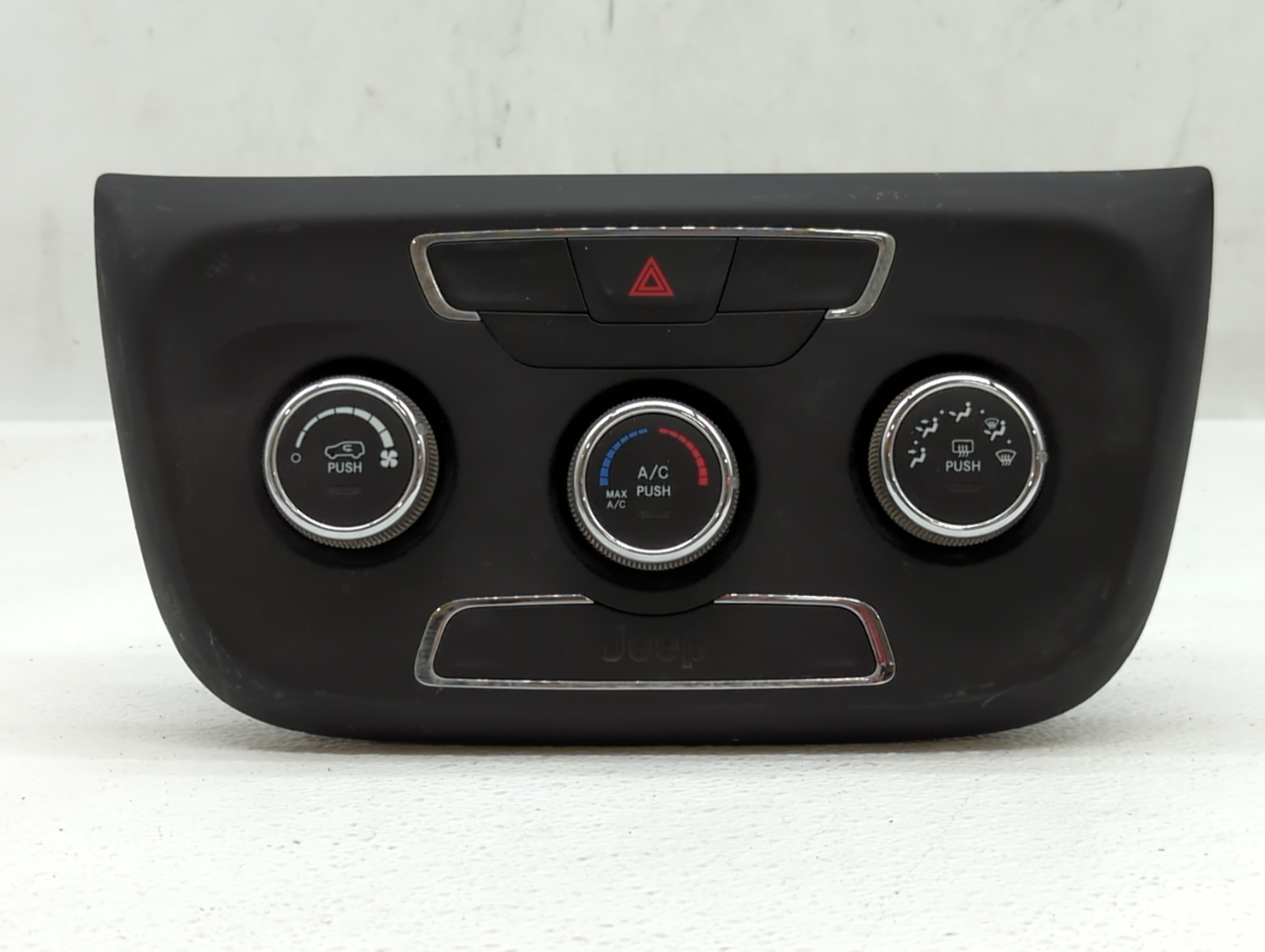 2018 Jeep Compass Ac Heater Climate Control Temperature Oem 600578 - Oemusedautoparts1.com