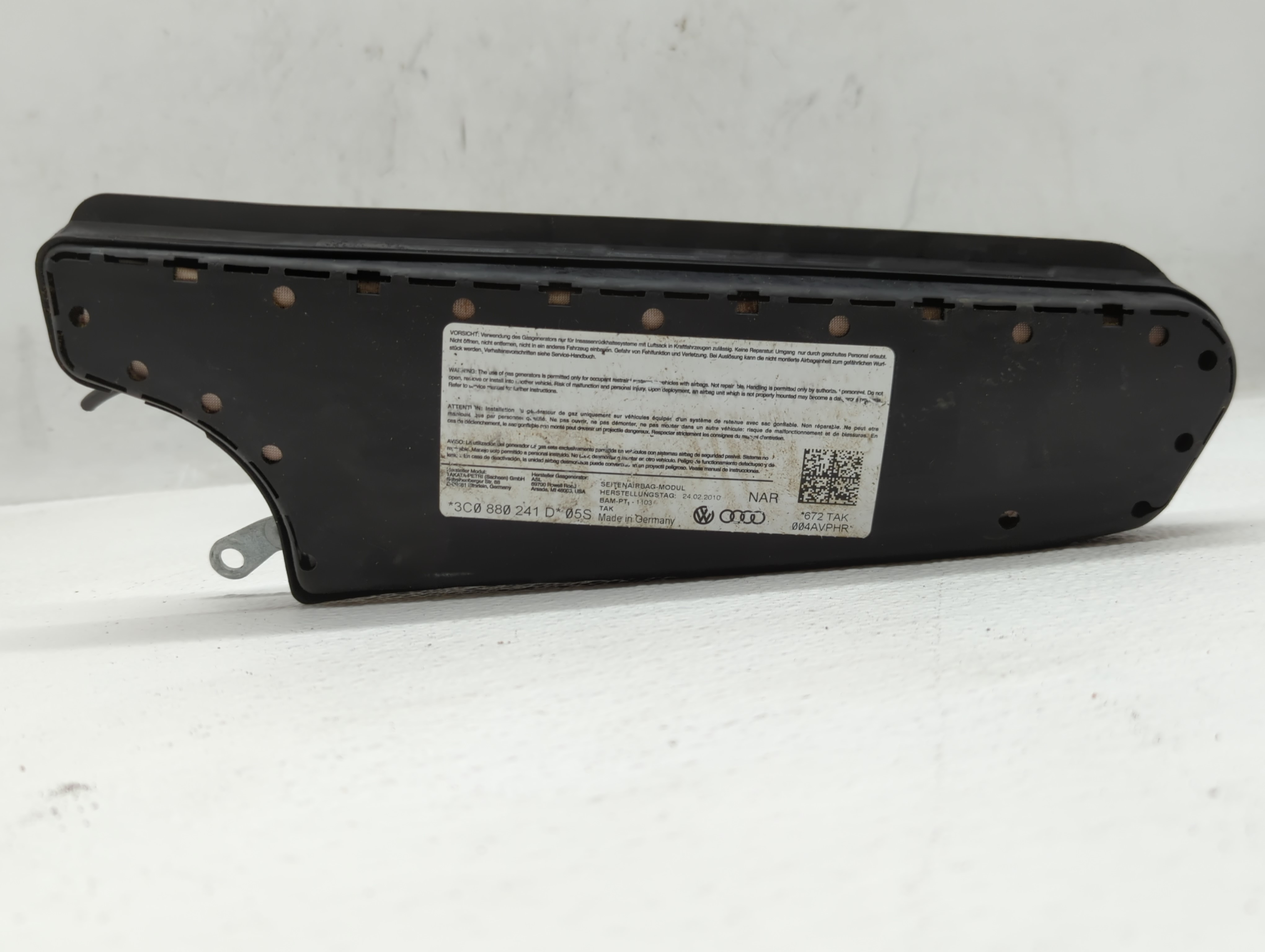 2014 Audi Q7 Air Bag Driver Left Steering Wheel Mounted 600754 - Oemusedautoparts1.com