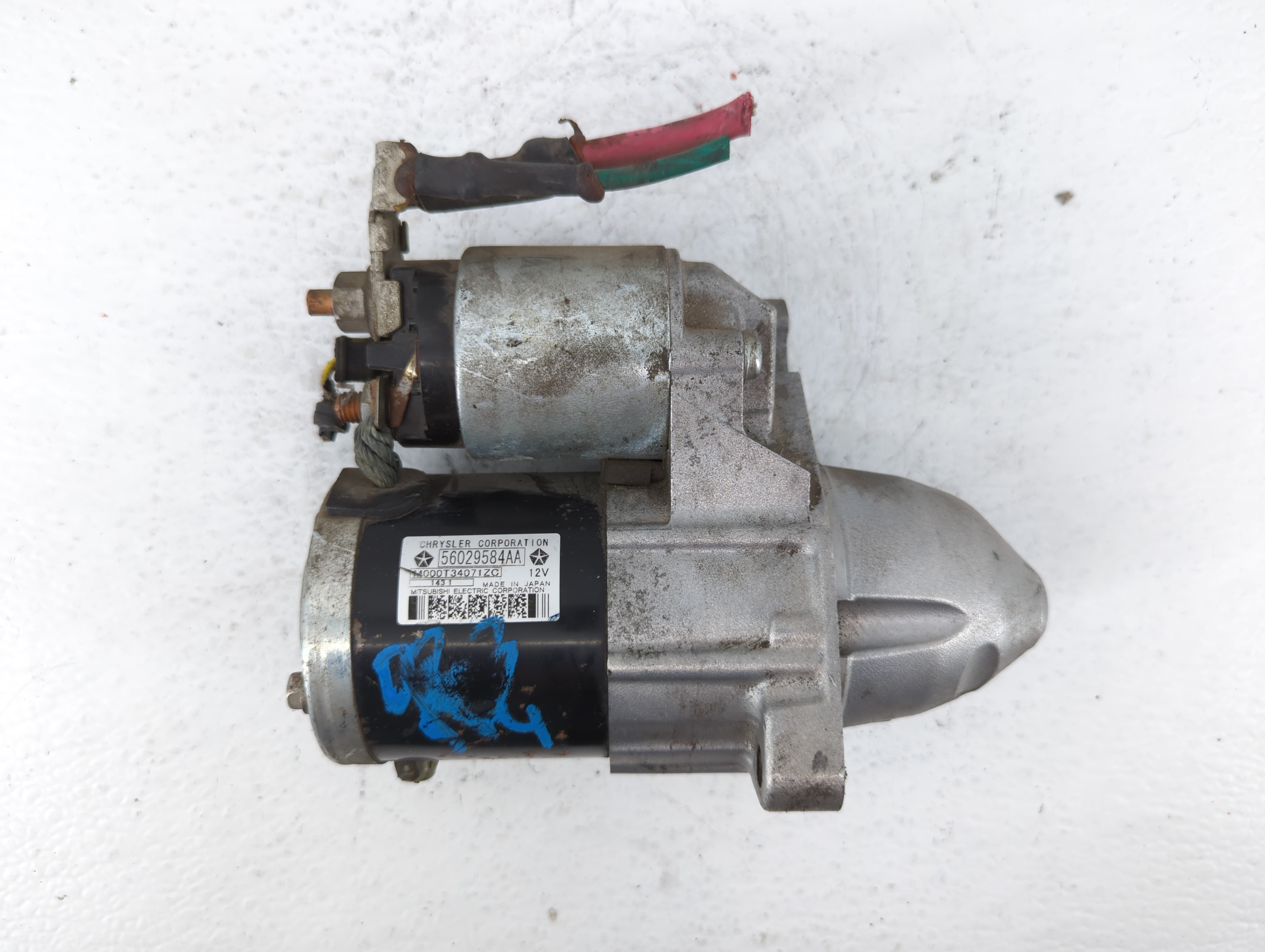 2012 Dodge Avenger Car Starter Motor Solenoid Oem 601056 - Oemusedautoparts1.com
