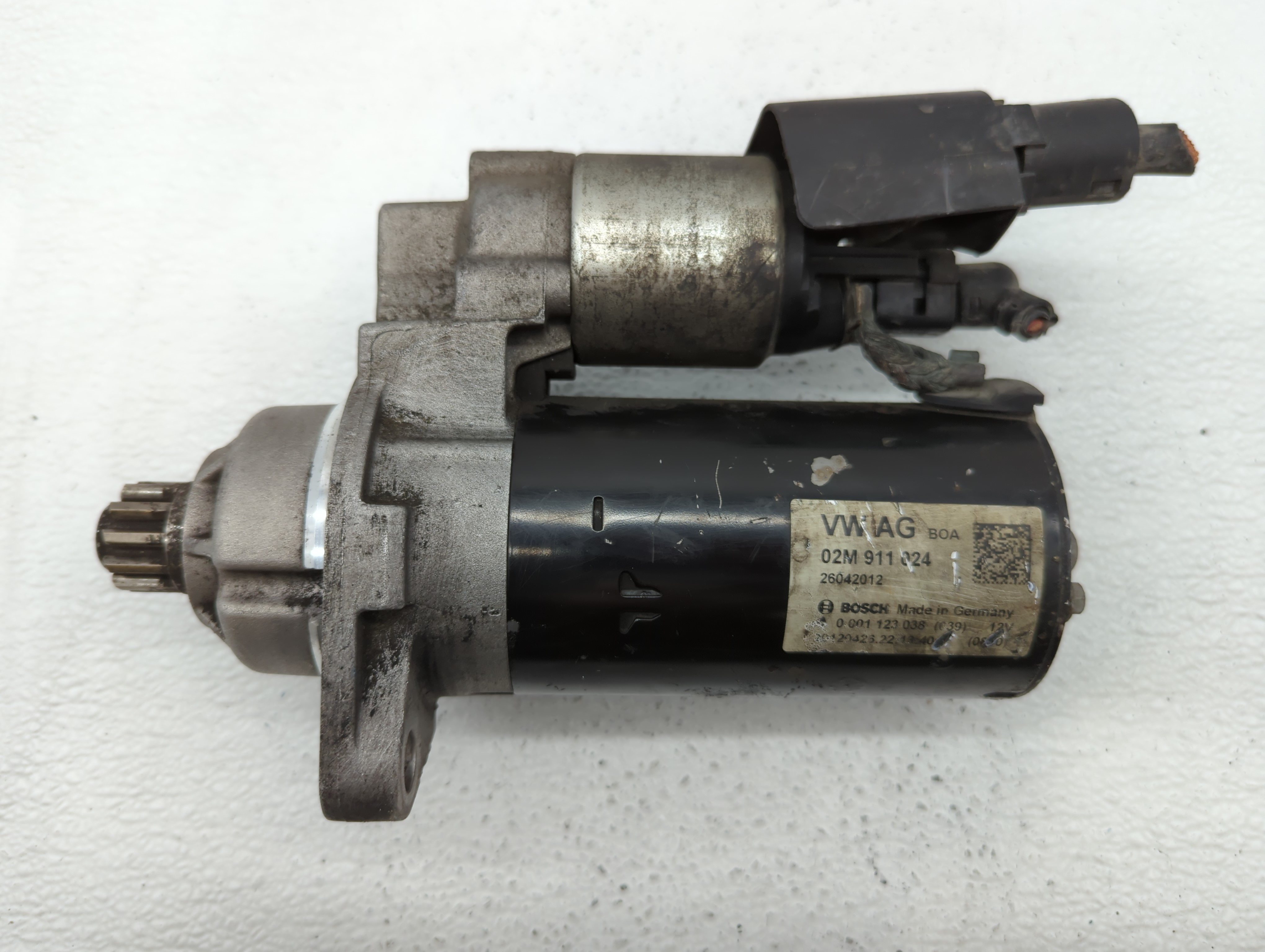 2010-2014 Volkswagen Golf Car Starter Motor Solenoid Oem 601190 - Oemusedautoparts1.com