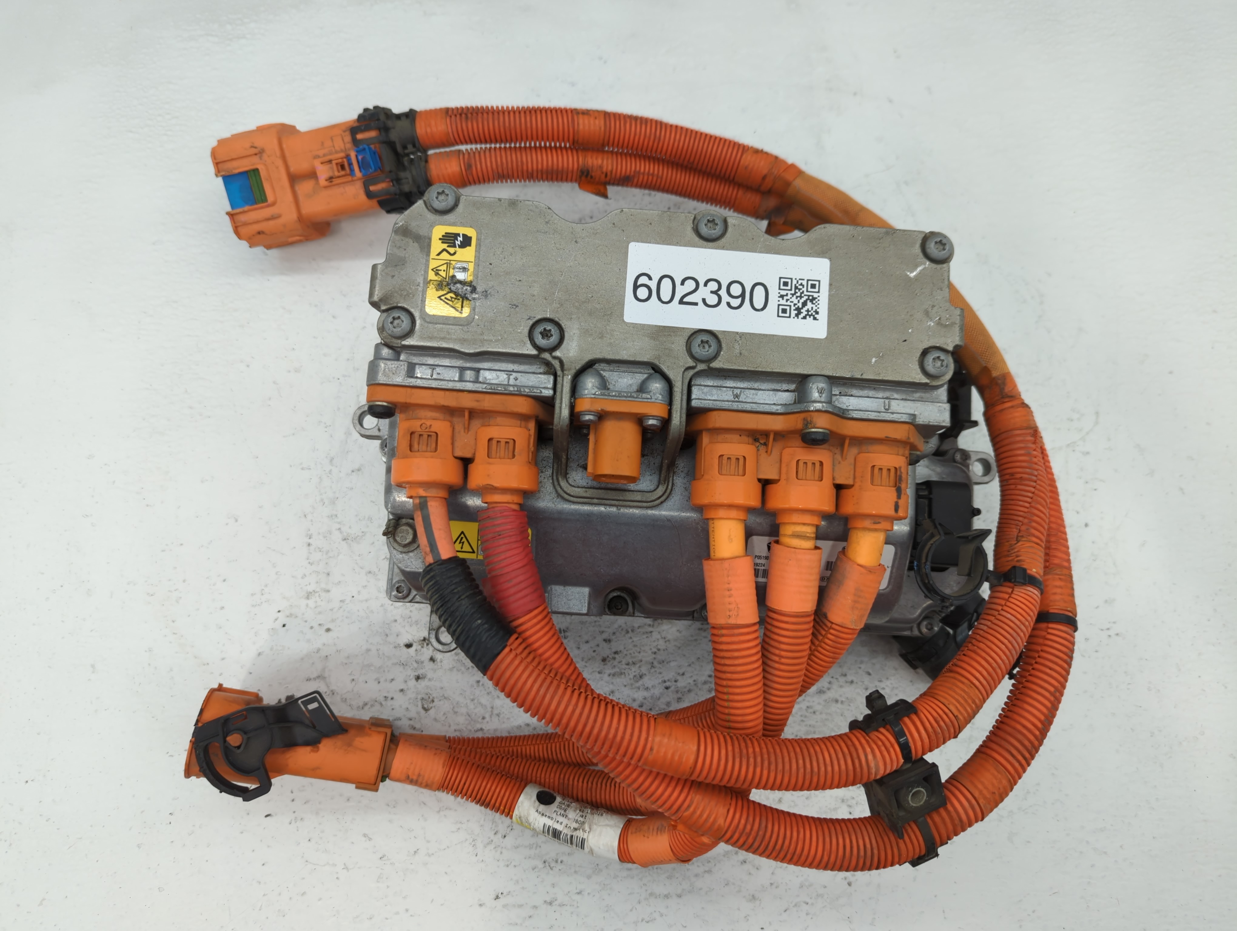 2017 Fiat 500 Hybrid Dc Synergy Drive Power Inverter 602390 - Oemusedautoparts1.com