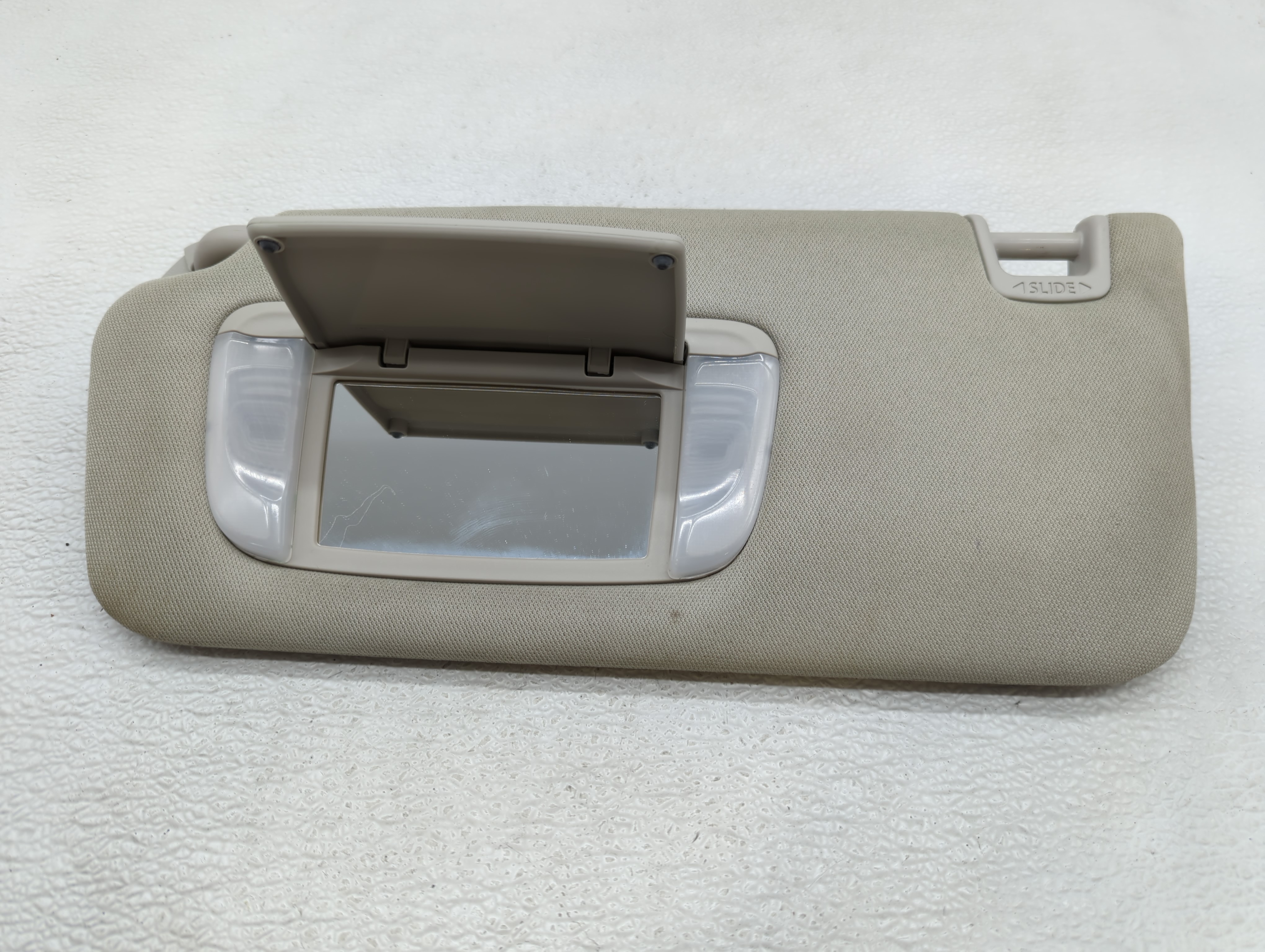 2020 Subaru Legacy Driver Sun Visor Mirror Left Sunvisor Grey 603396 - Oemusedautoparts1.com