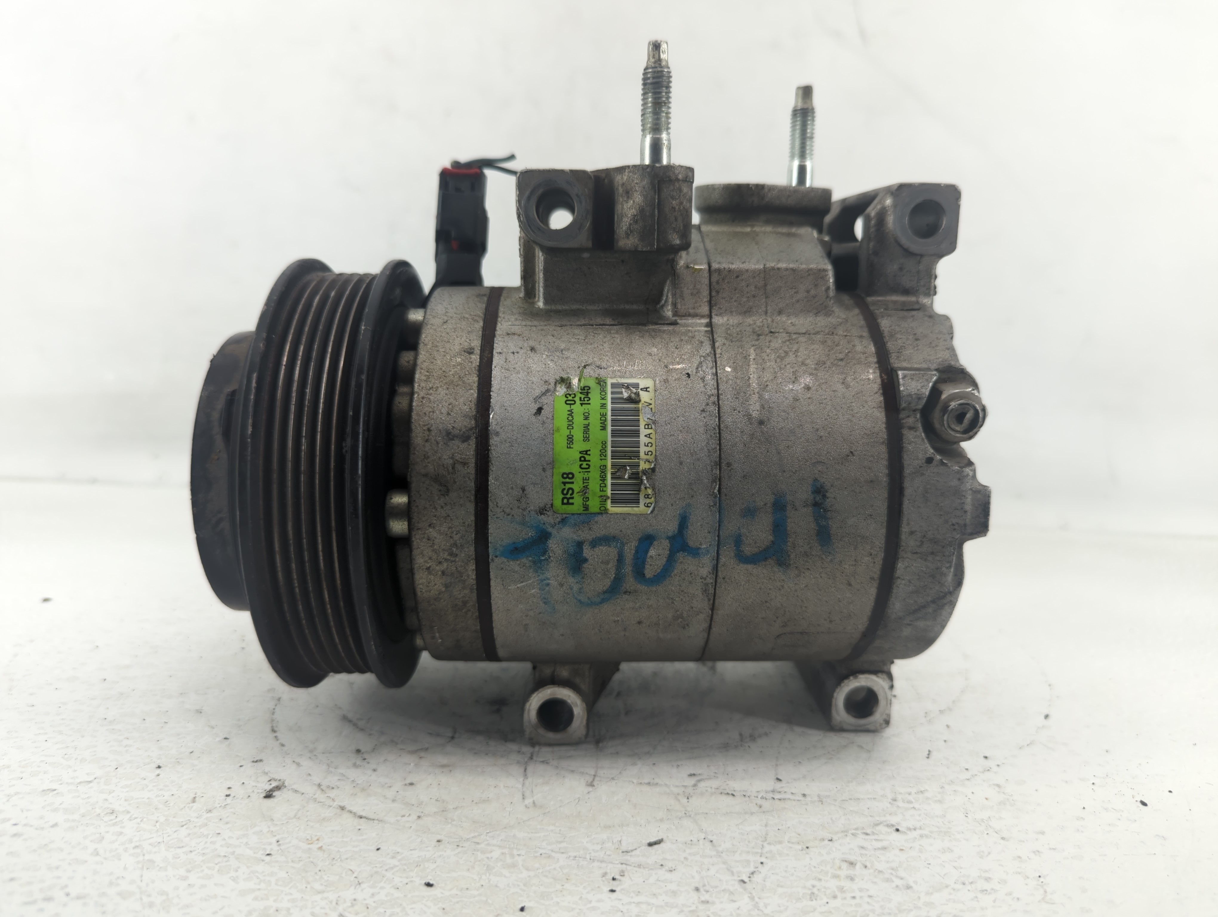 Picture of Dodge Ram 1500 Air Conditioning A/c Ac Compressor Oem 604036
