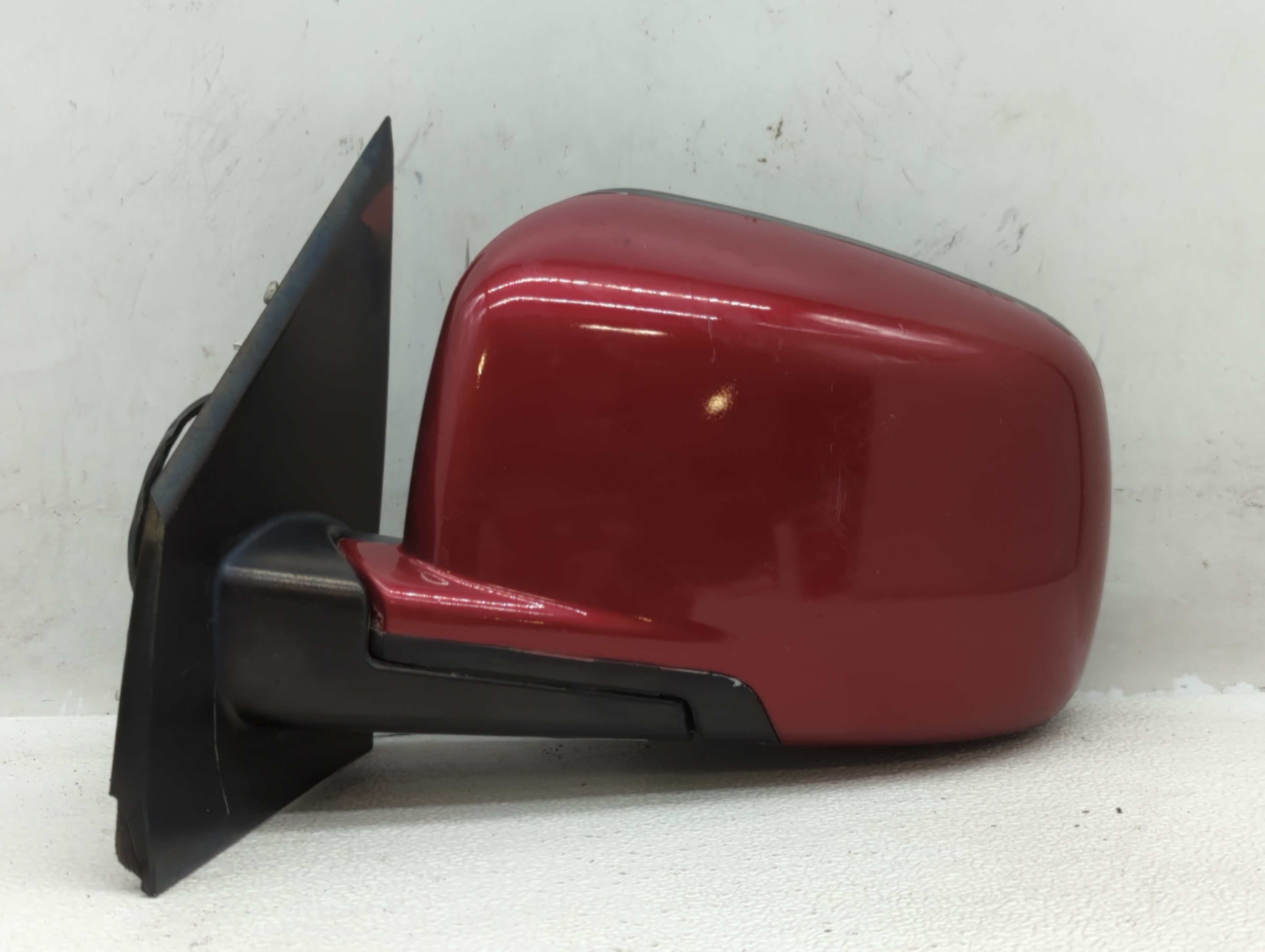 2009 Dodge Journey Driver Left Side View Power Door Mirror Red 604141 - Oemusedautoparts1.com