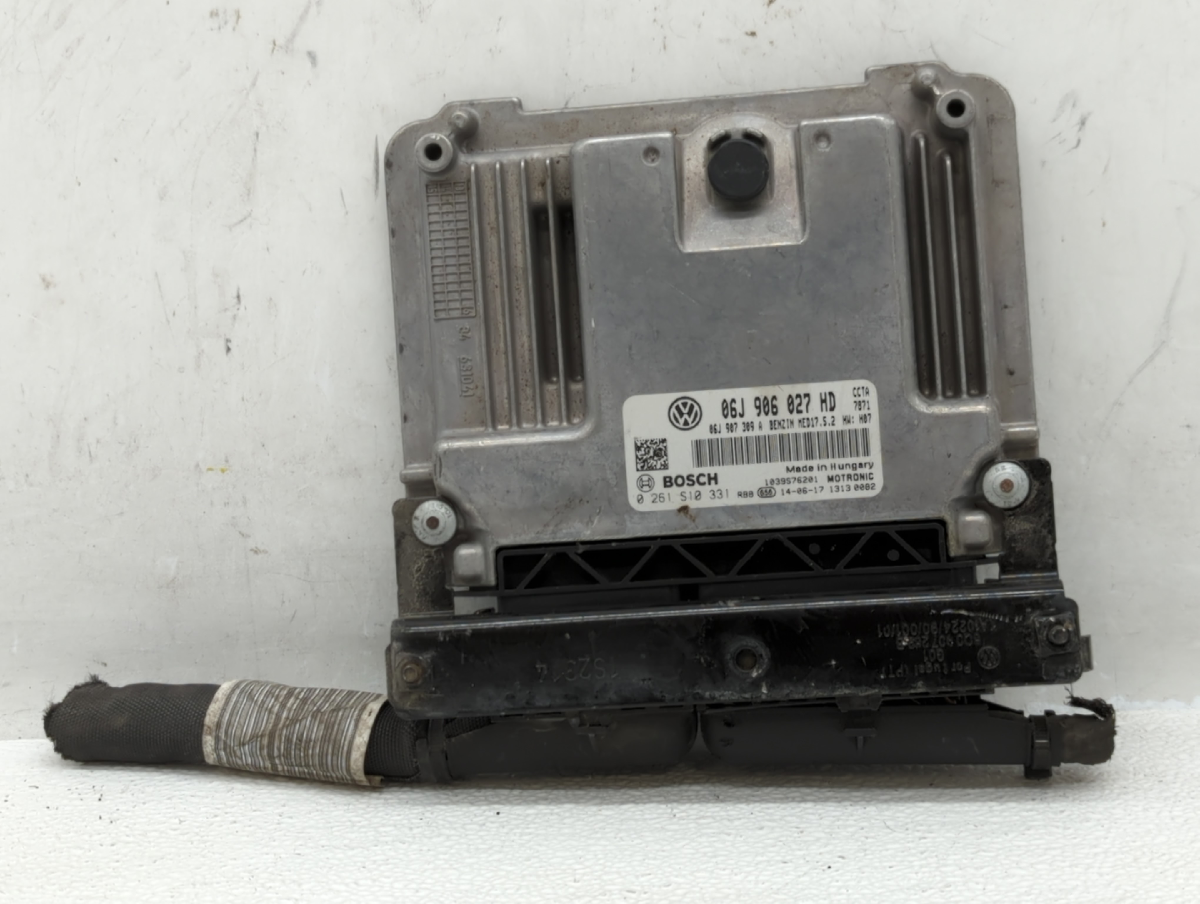 Hyundai Tucson Engine Computer Ecu Pcm Ecm Pcu Oem 06j 906 027 Hd 605351 - Oemusedautoparts1.com