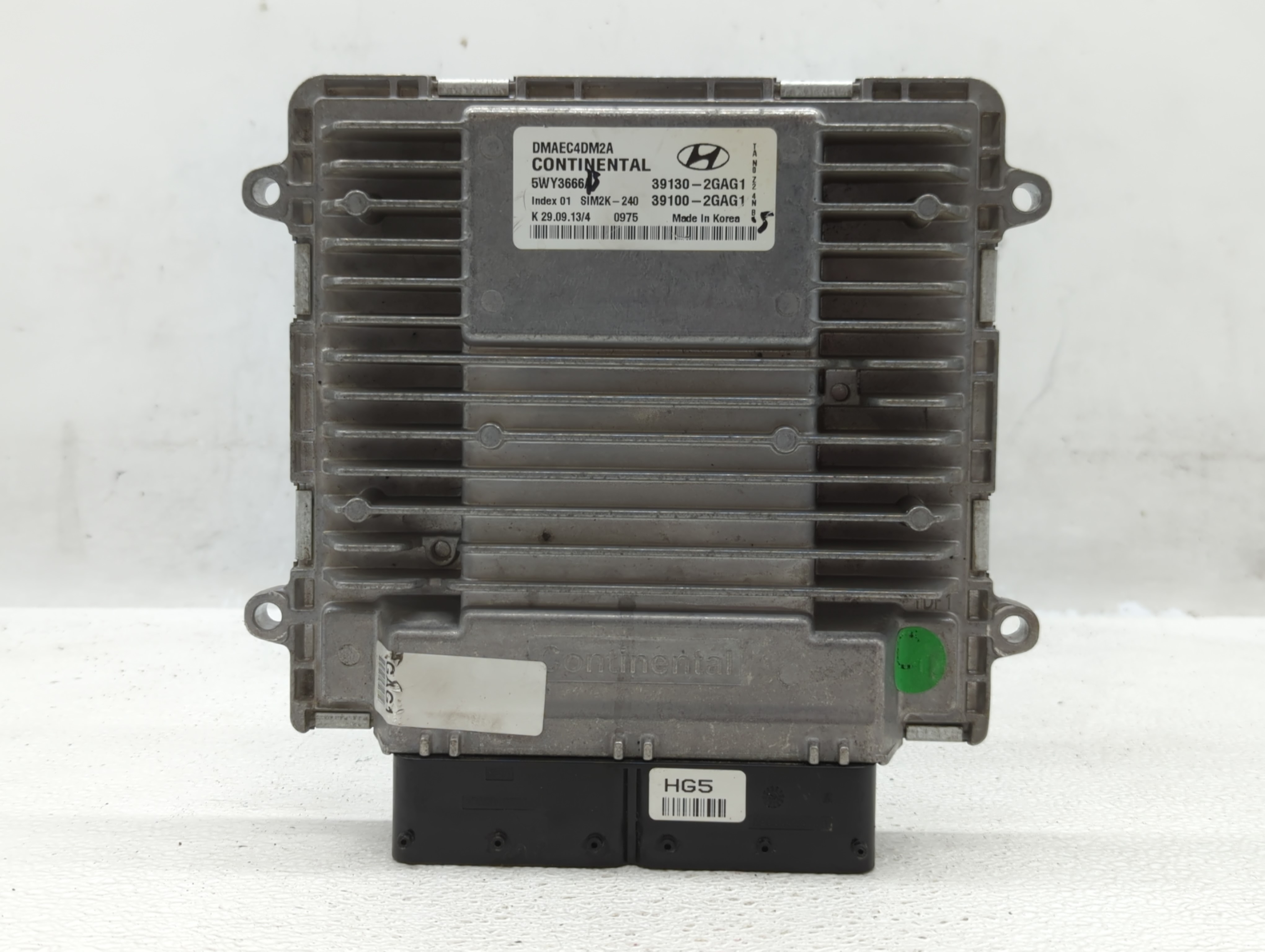 2014 Hyundai Santa Fe Engine Computer Ecu Pcm Ecm Pcu Oem 39130-2gag1 605412 - Oemusedautoparts1.com