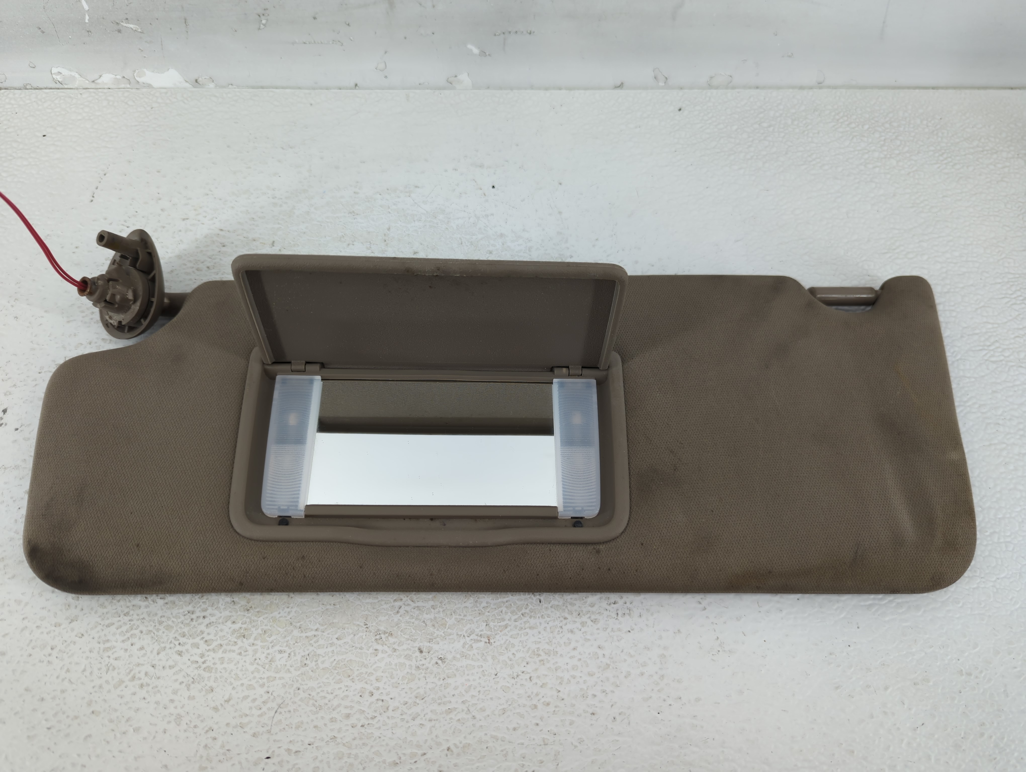2016-2022 Honda Pilot Driver Sun Visor Mirror Left Sunvisor Beige 608191 - Oemusedautoparts1.com