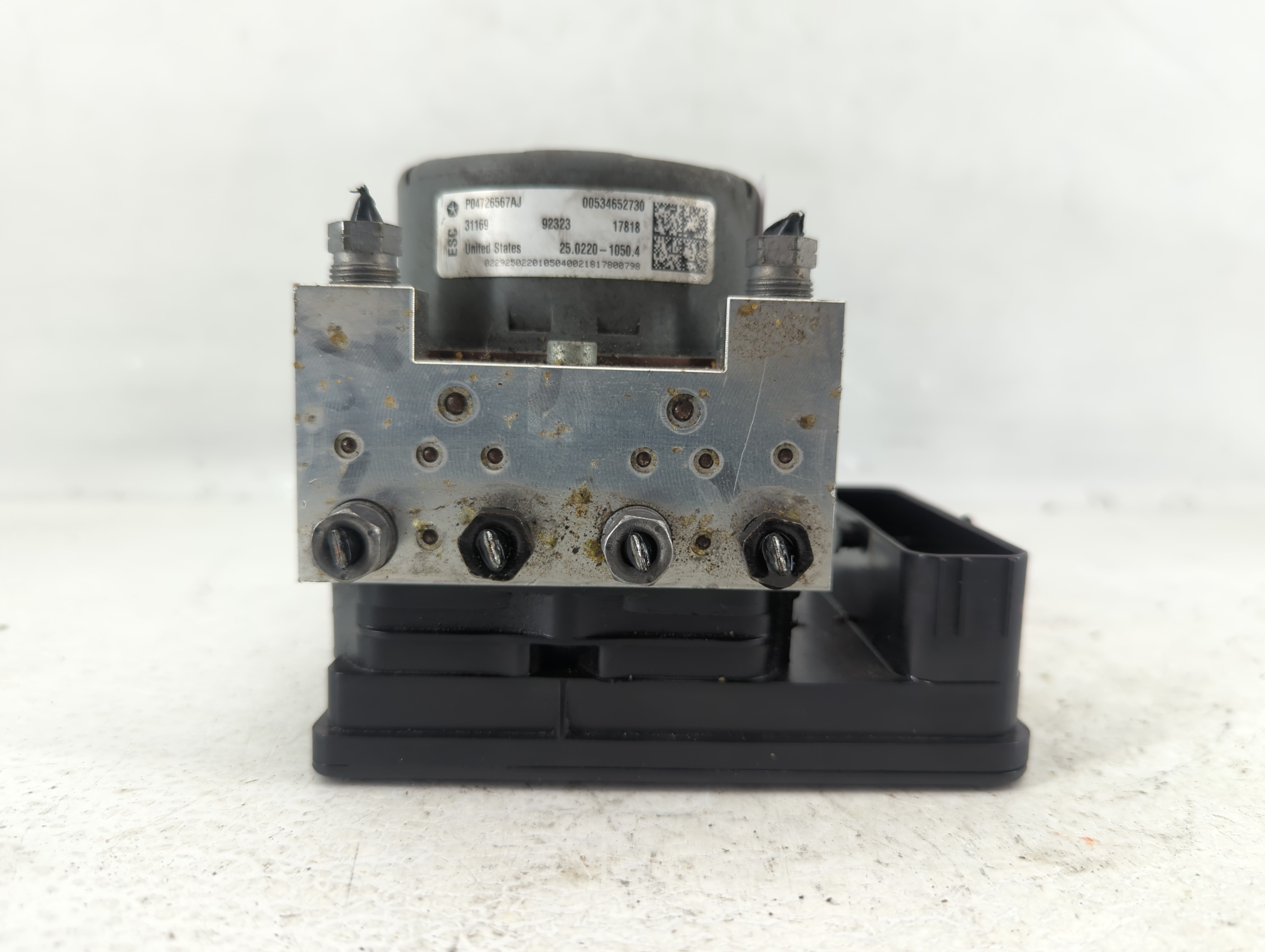 2018 Jeep Compass Abs Pump Control Module 608434 - Oemusedautoparts1.com