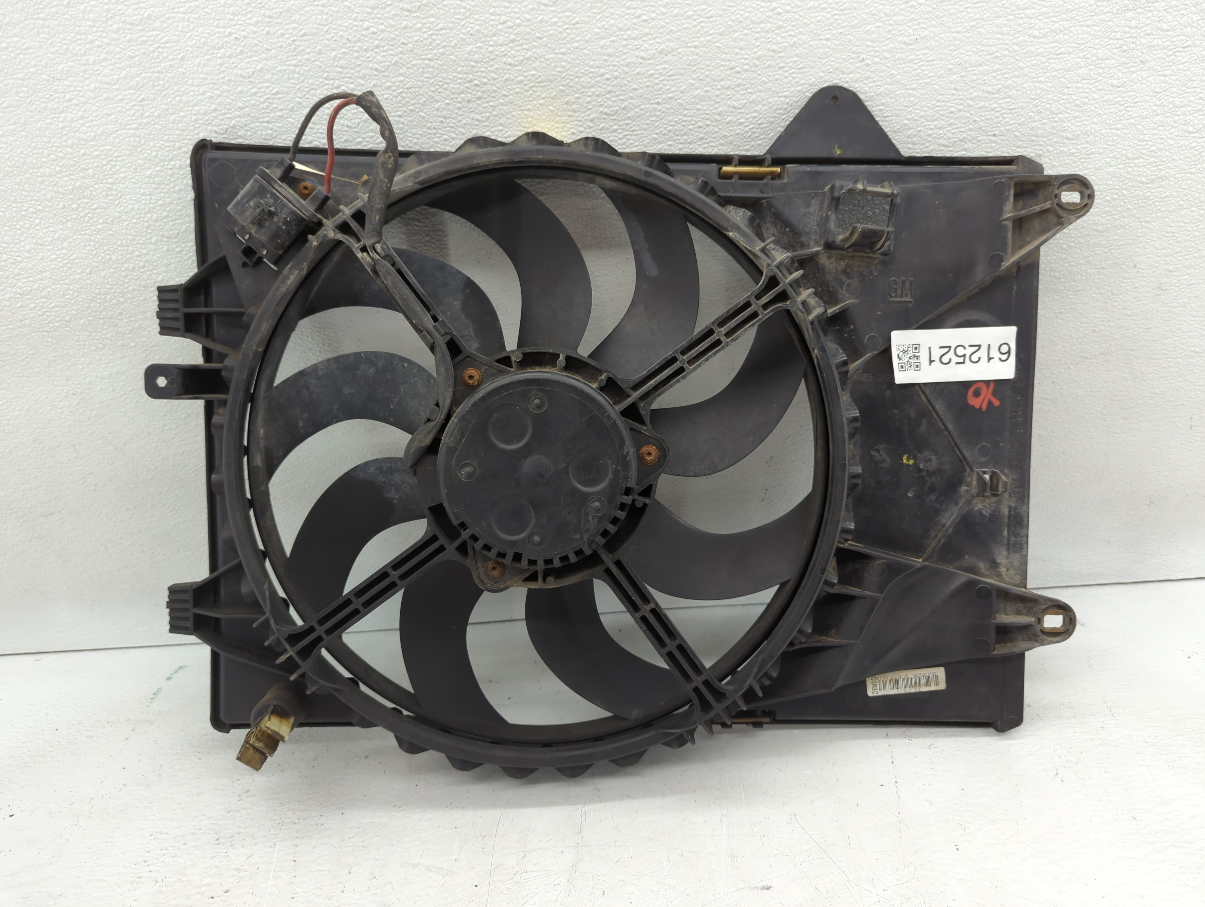 2012-2013 Chevrolet Sonic Left Radiator Fan Motor Assembly 612521 - Oemusedautoparts1.com