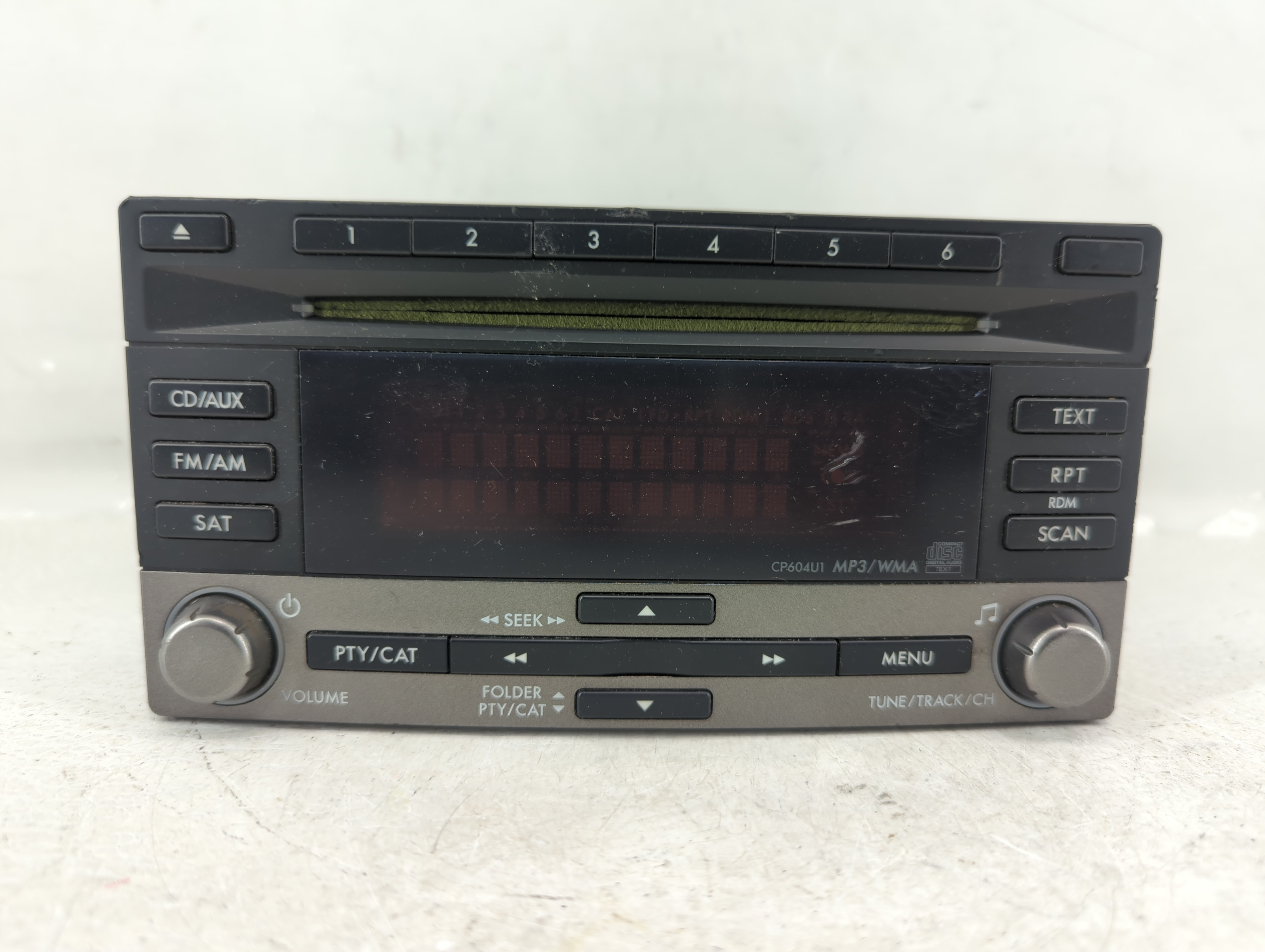 2010 Subaru Forester Am Fm Cd Player Radio Receiver 612593 - Oemusedautoparts1.com