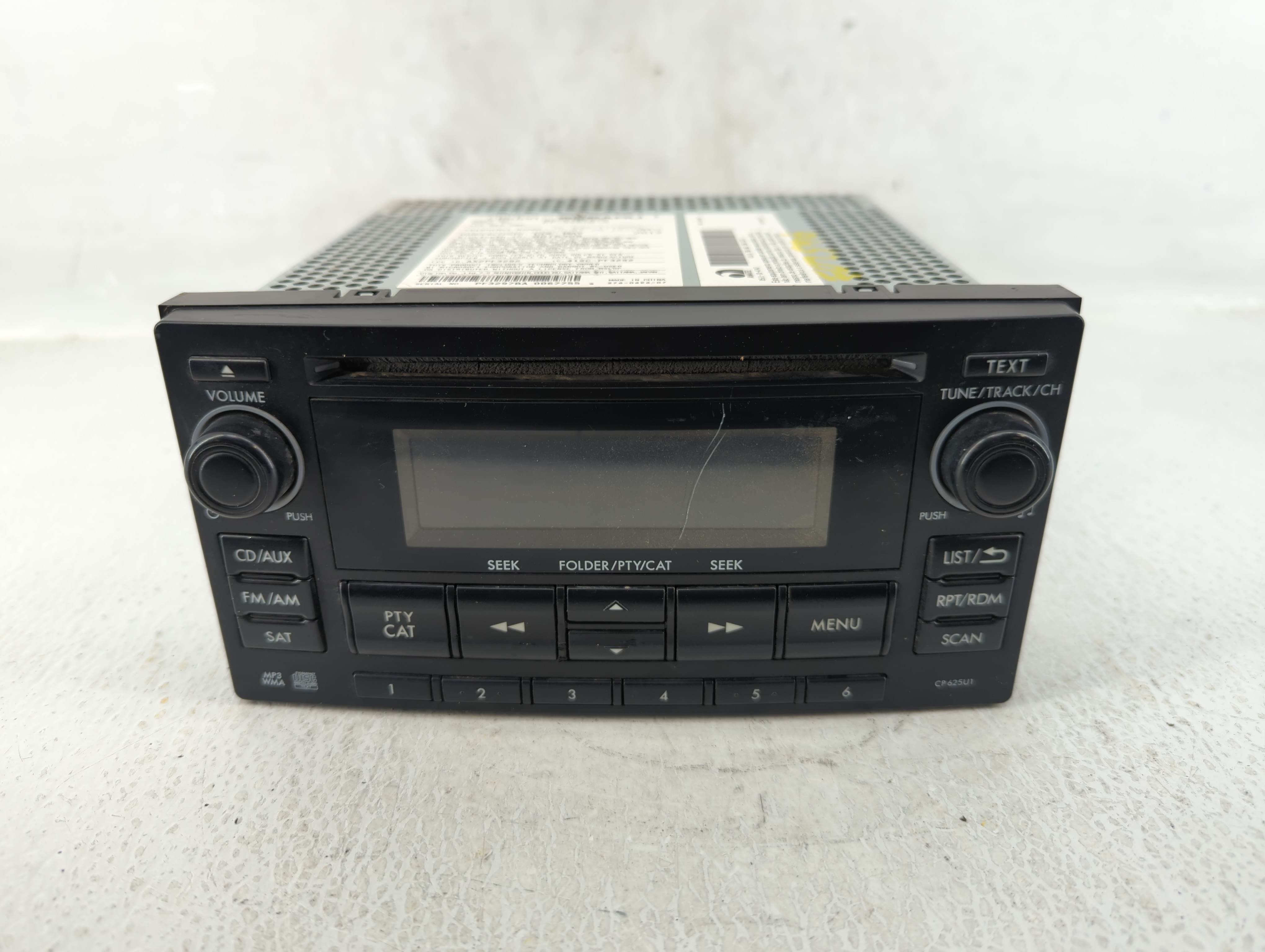 2013 Subaru Forester Am Fm Cd Player Radio Receiver 614752 - Oemusedautoparts1.com