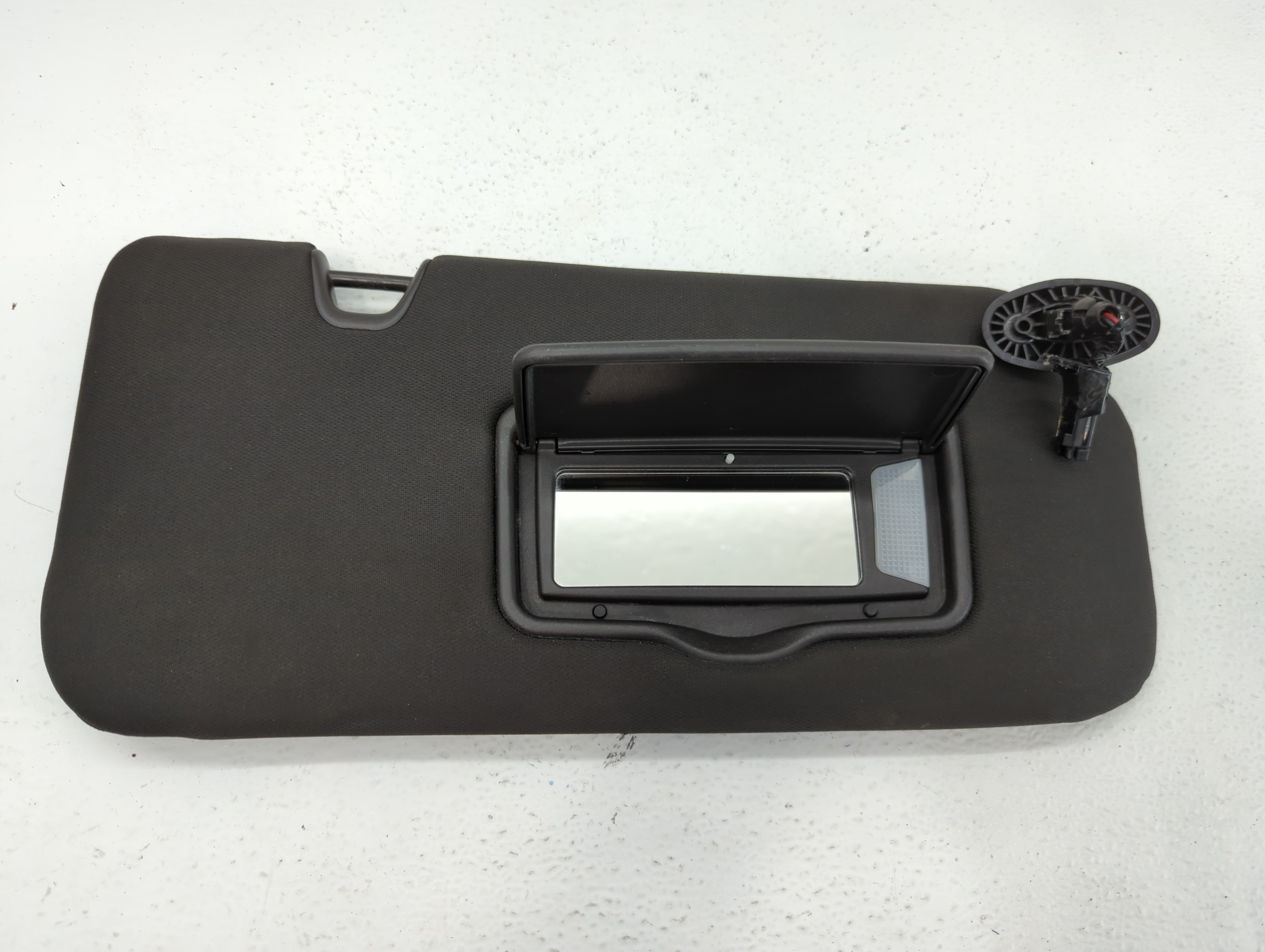 2008 Mazda B2300 Passenger Sun Visor Mirror Right Sunvisor Black 615361 - Oemusedautoparts1.com