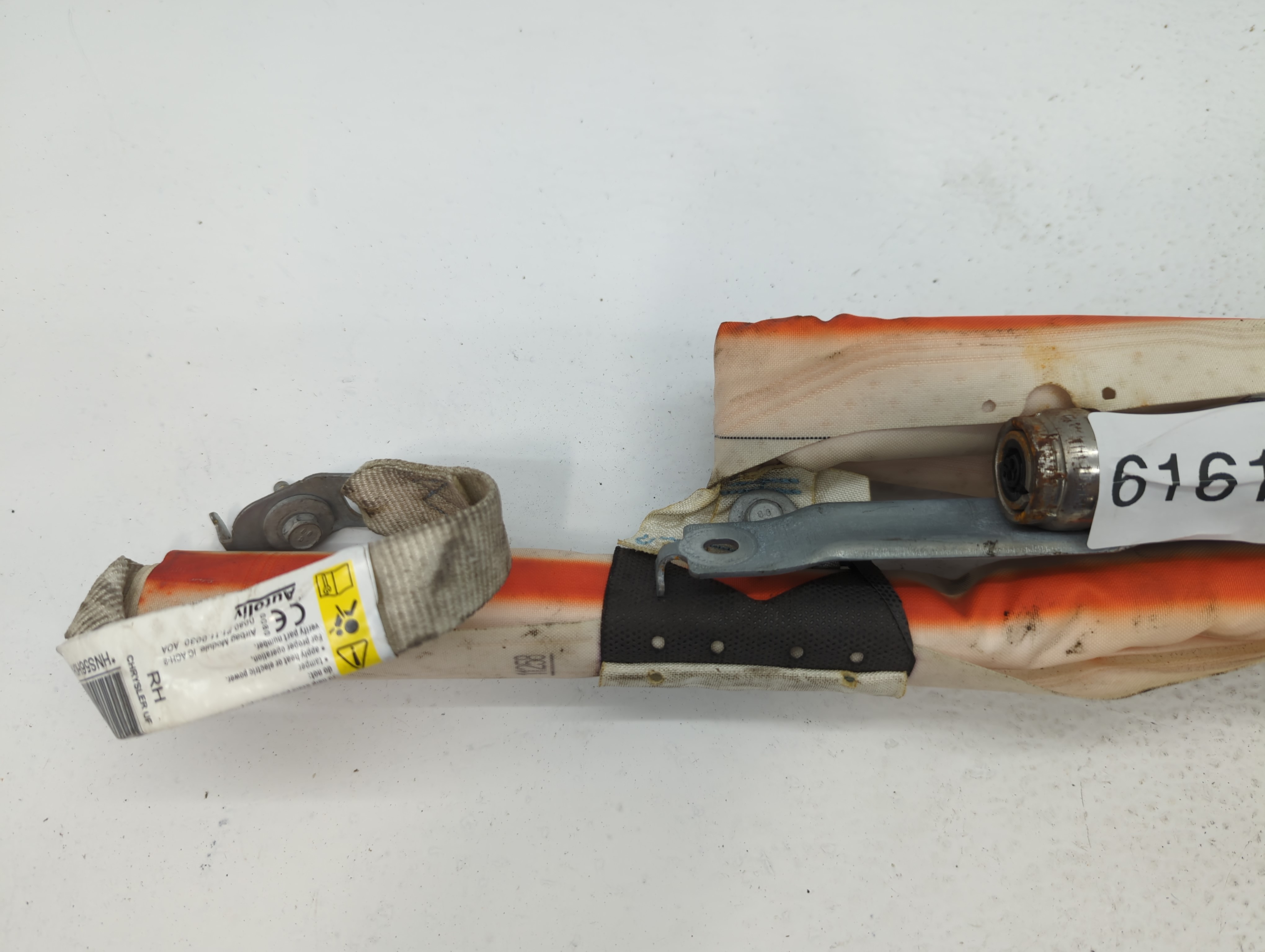 2012 Chrysler Voyager Passenger Curtain Air Bag Oem 616112 - Oemusedautoparts1.com