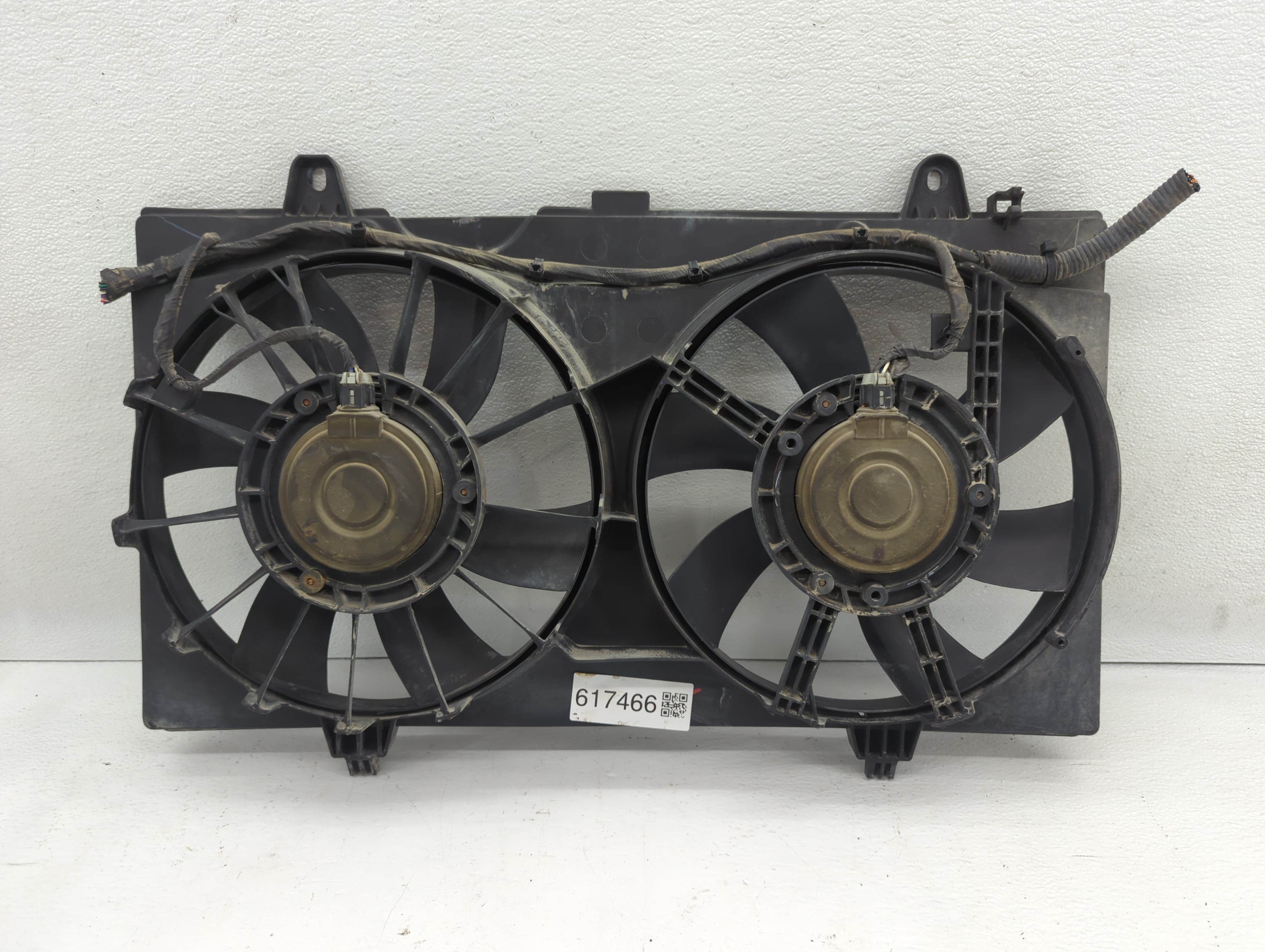 2007-2012 Nissan Sentra Left Radiator Fan Motor Assembly 617466 - Oemusedautoparts1.com
