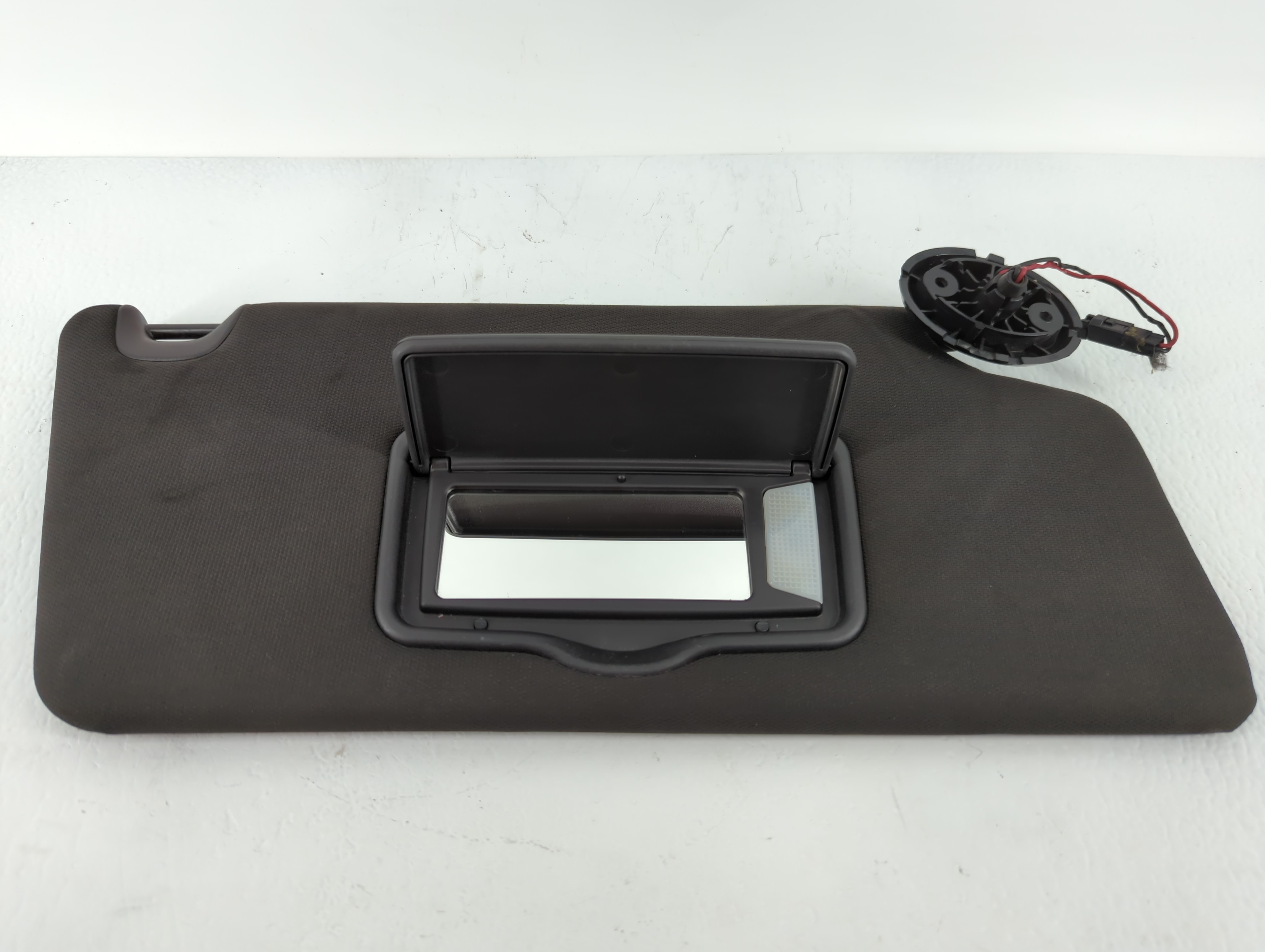 Picture of 2011-2015 Ford Explorer Passenger Sun Visor Mirror Right Sunvisor Black 617763